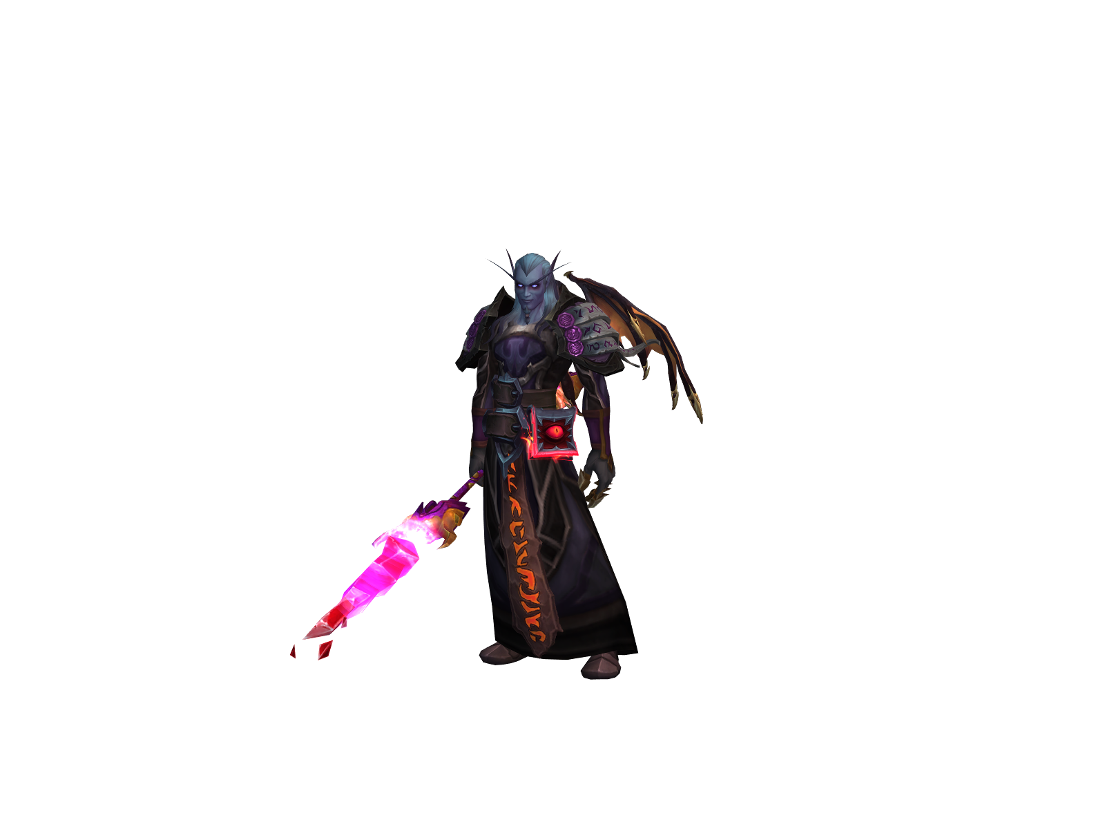 Hexflêx 3D character render