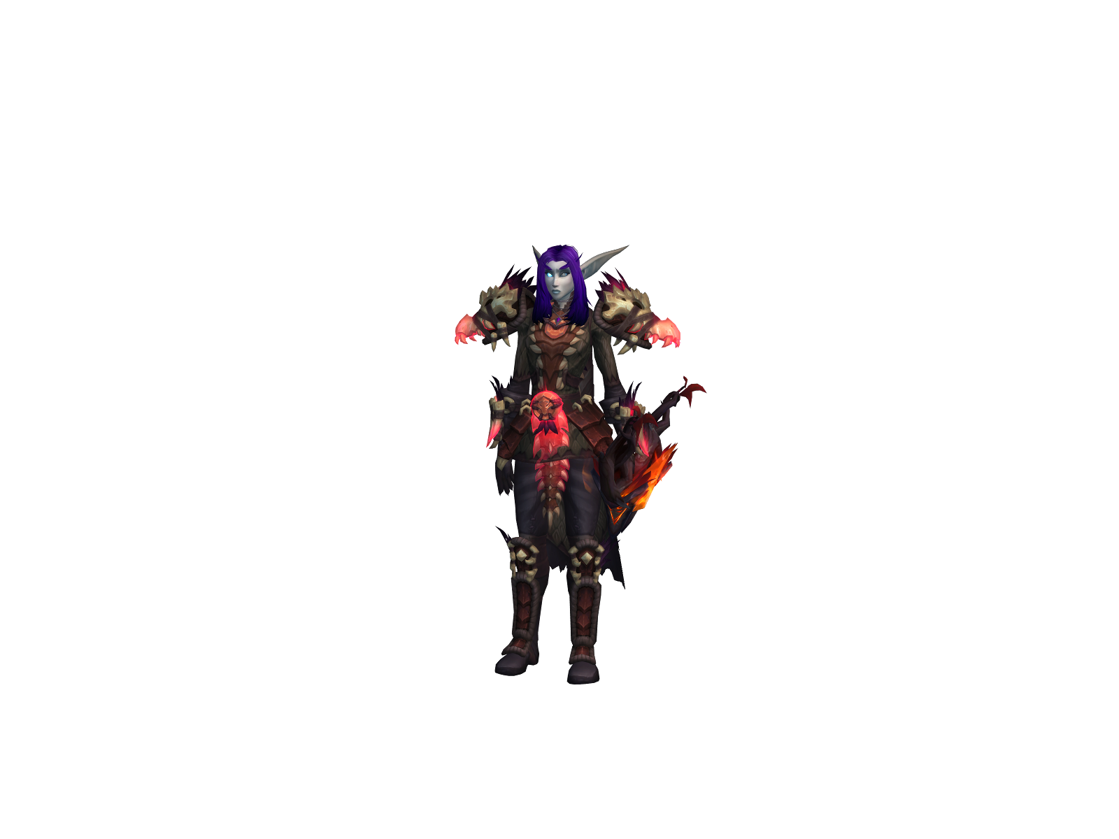 Demonshót 3D character render