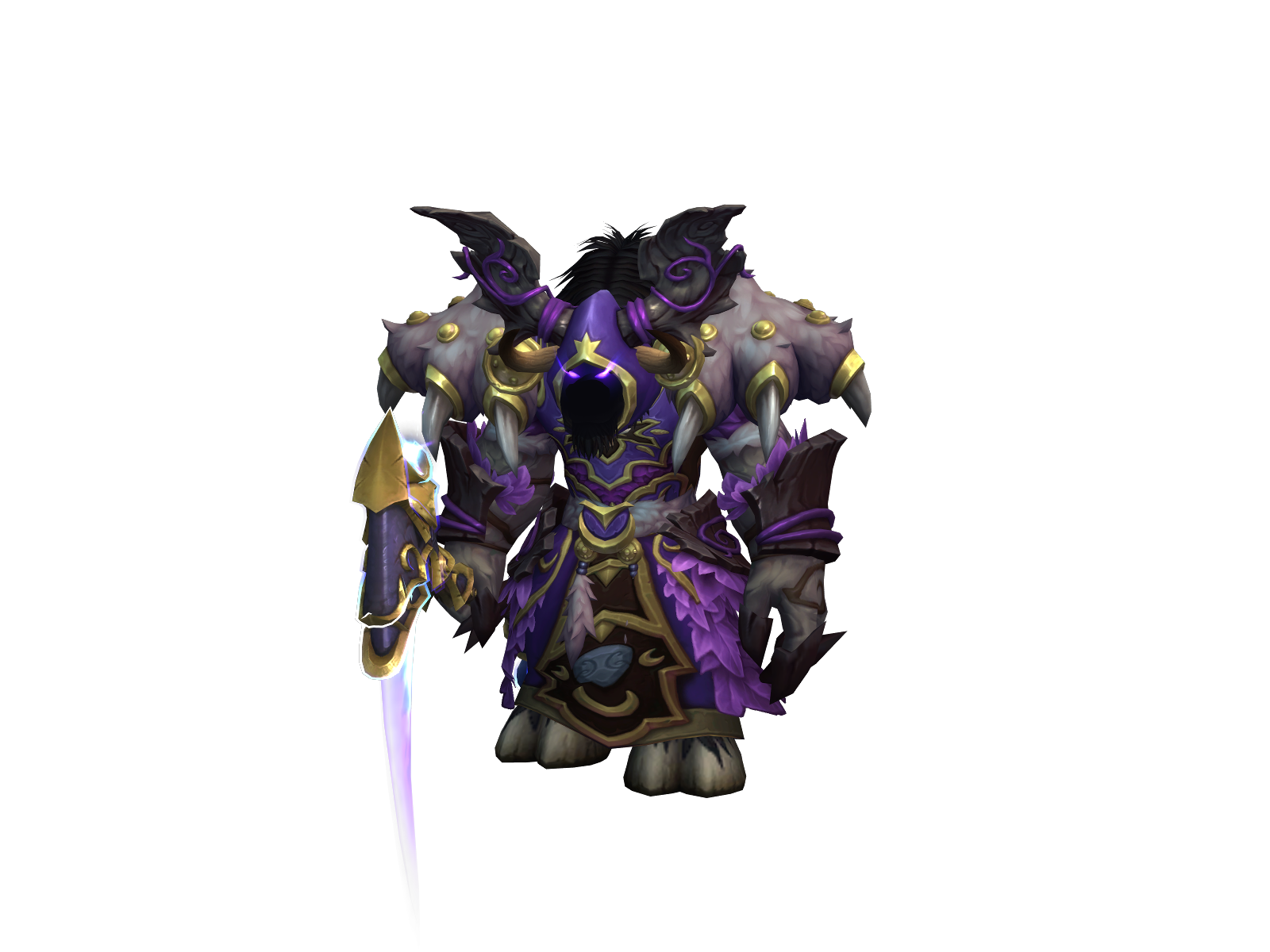 Raubkuhpiê 3D character render
