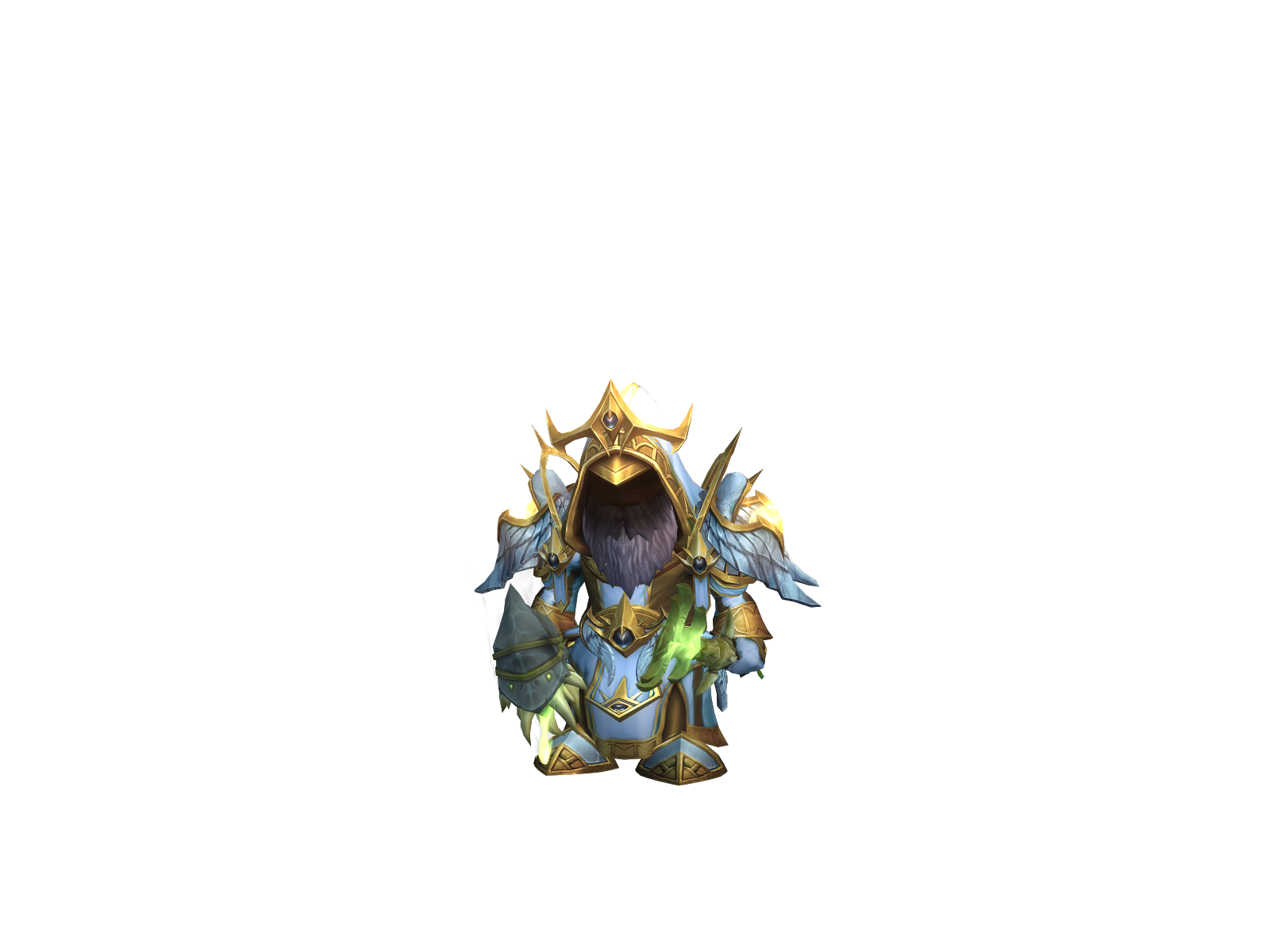 Bluééyes 3D character render