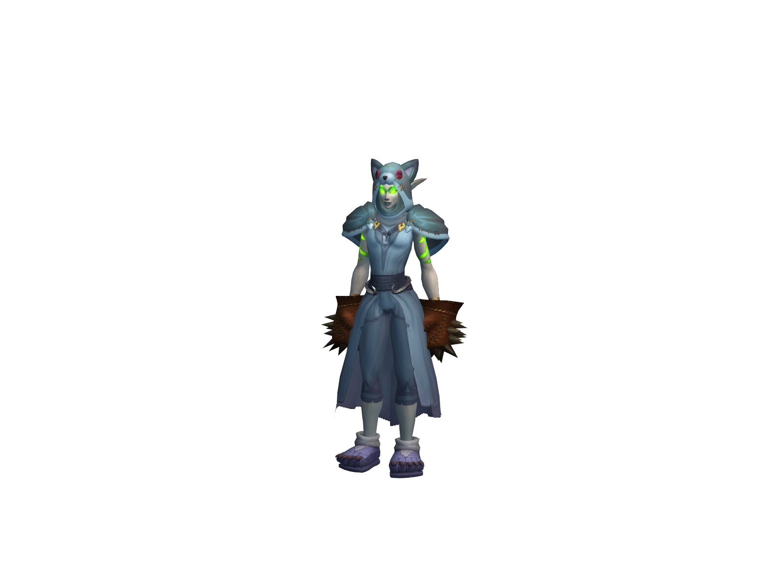 Yesaja 3D character render