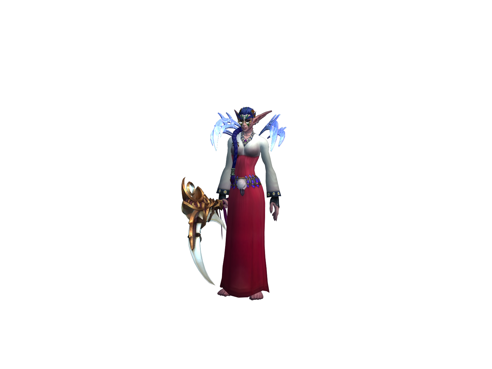 Arivas 3D character render