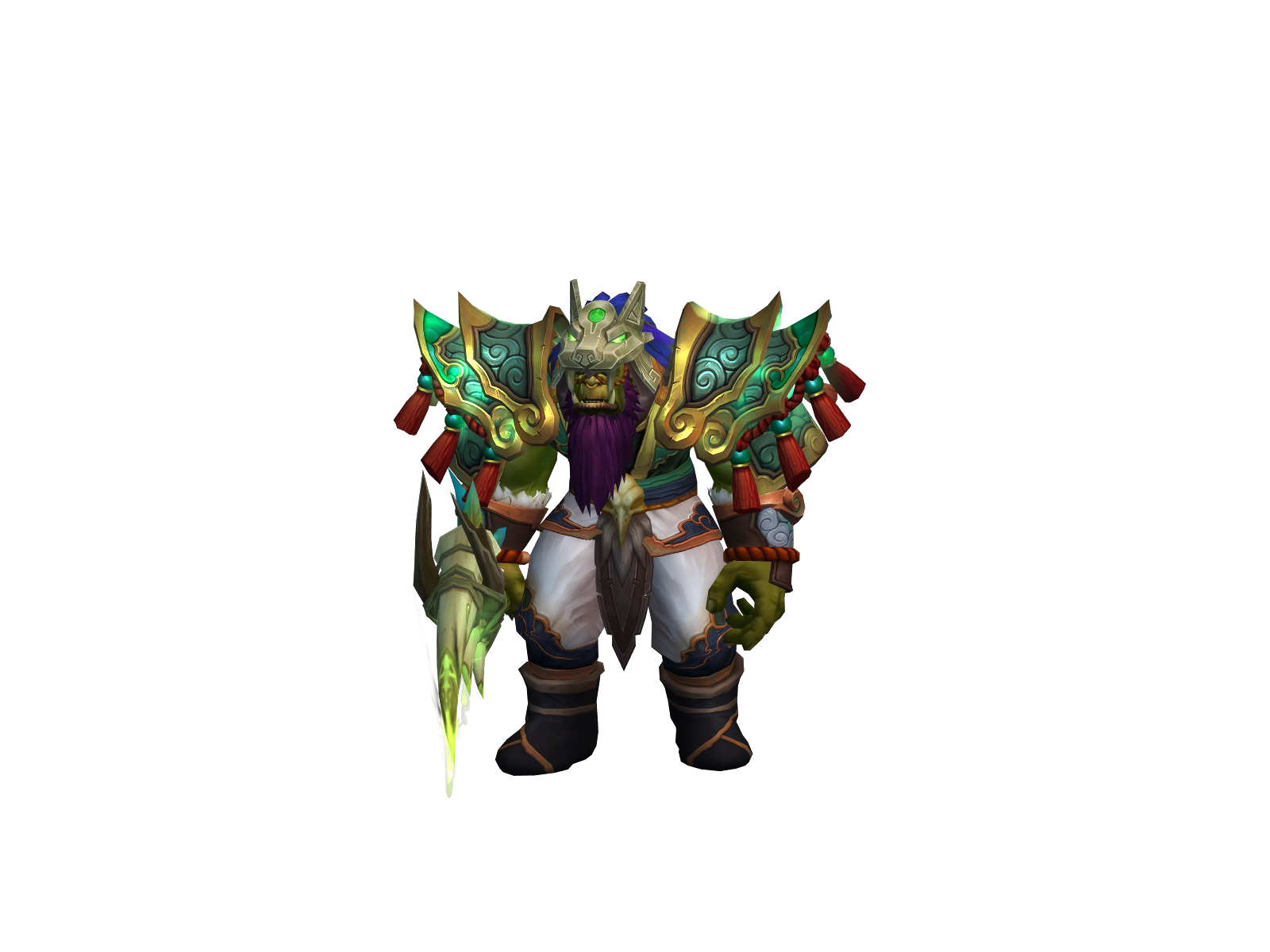 Ogmonk 3D character render