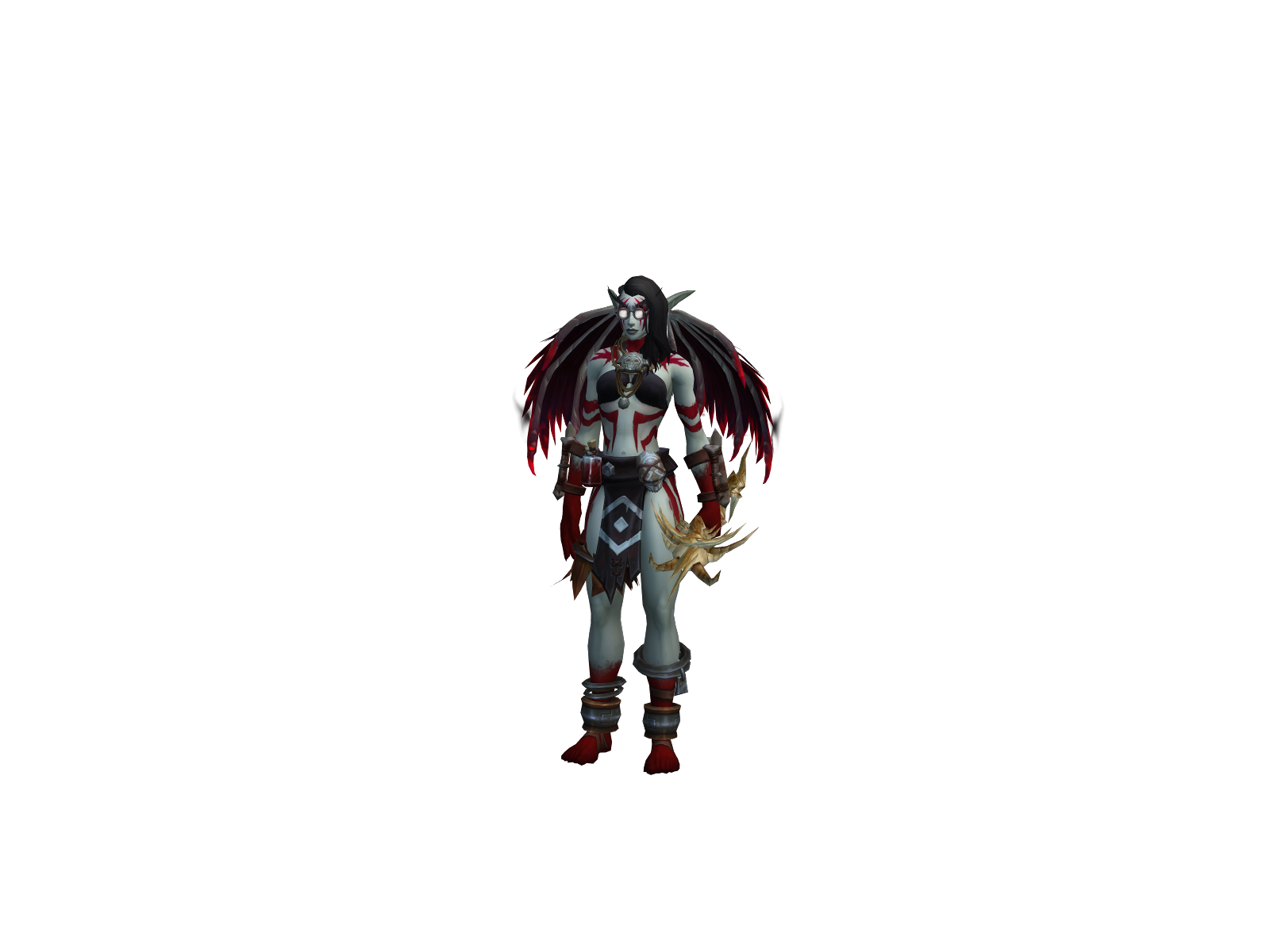 Vynjah 3D character render