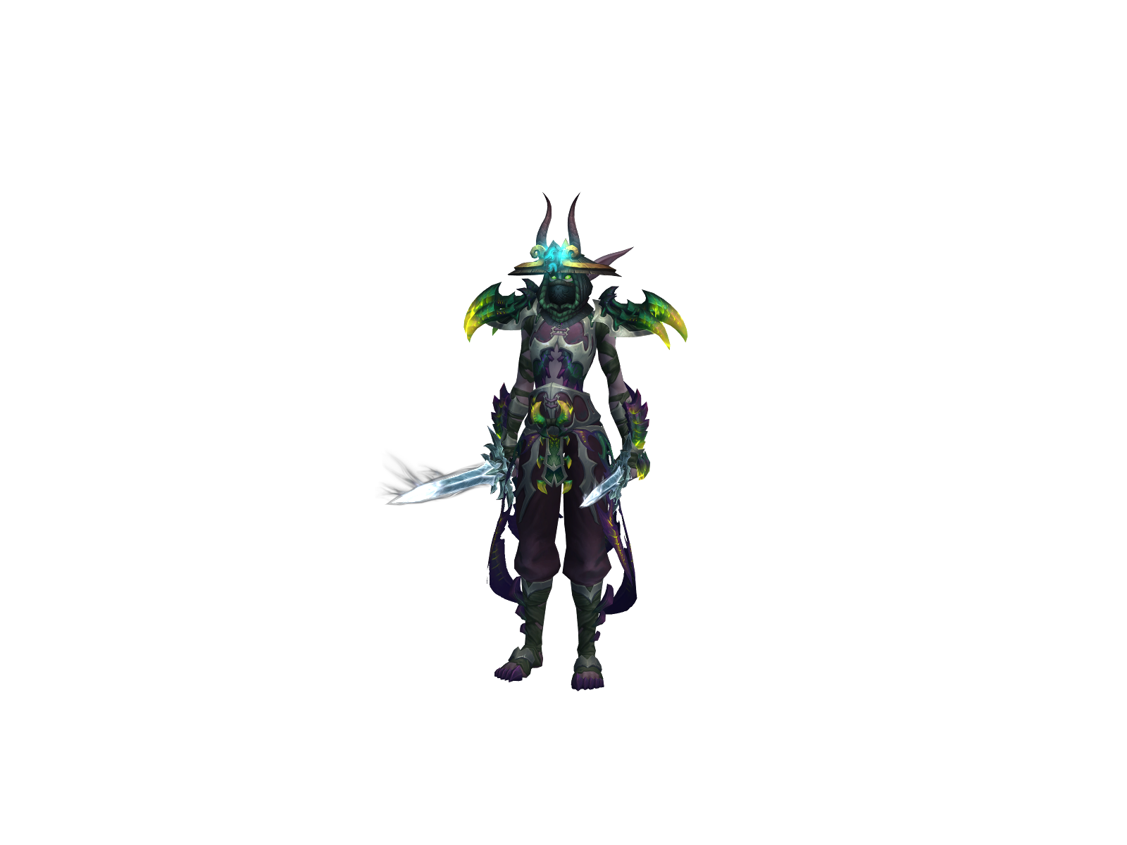 Tetriss 3D character render