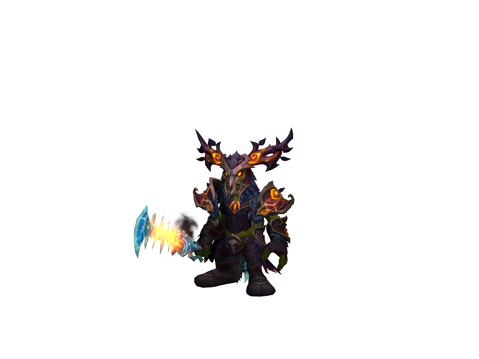 Budica 3D character render