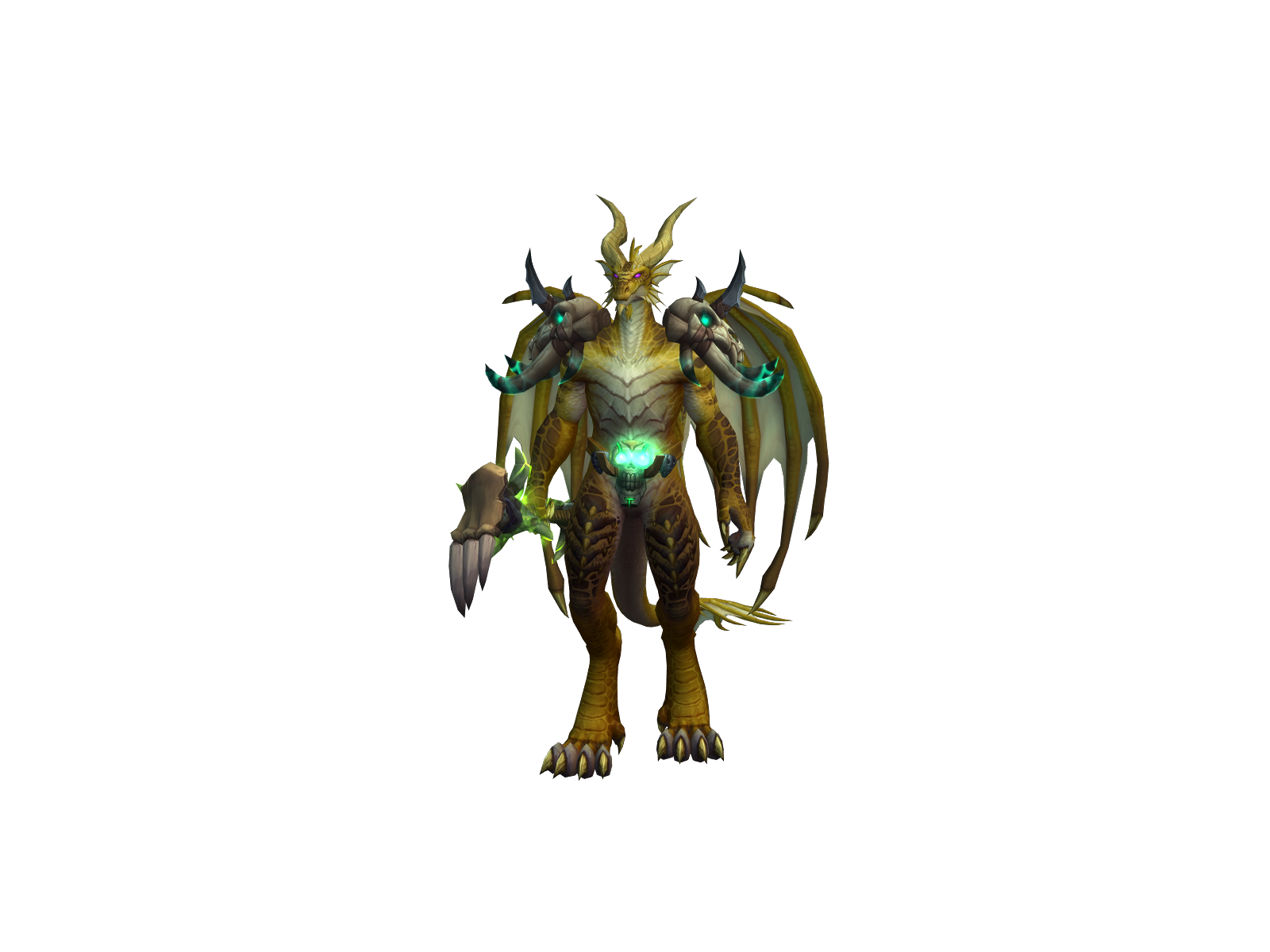 Börnï 3D character render