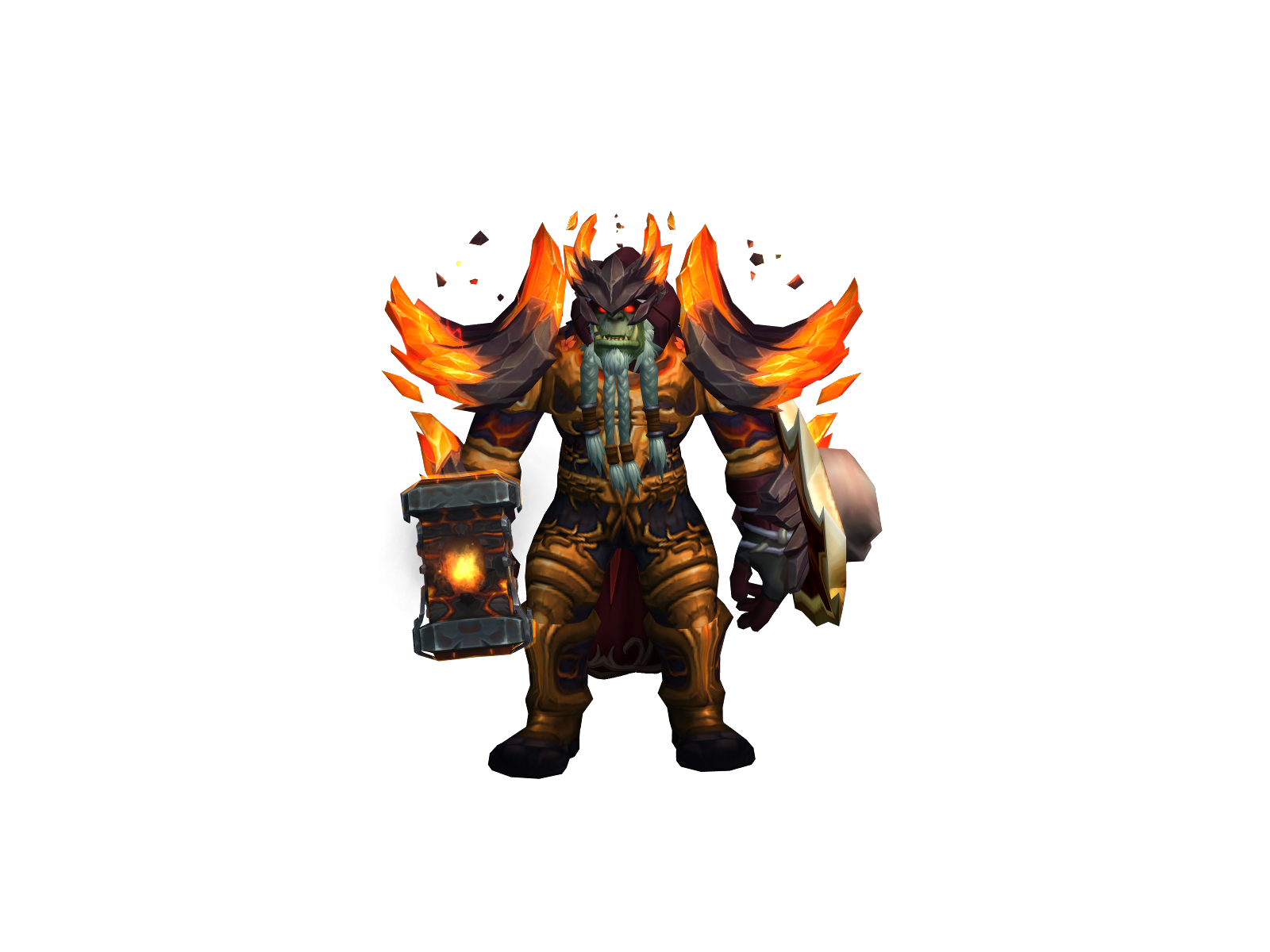Gàrshak 3D character render