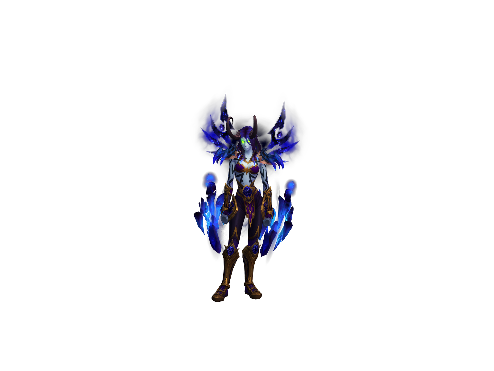 Yávira 3D character render