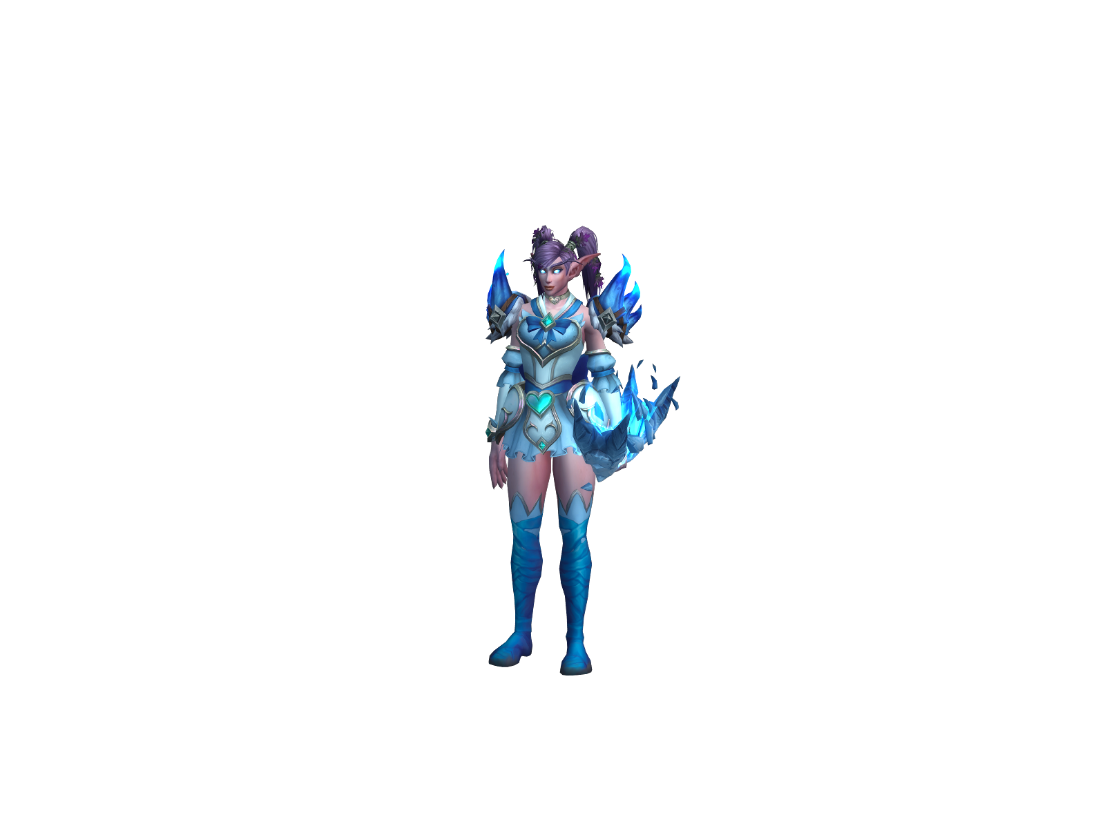 Limachen 3D character render