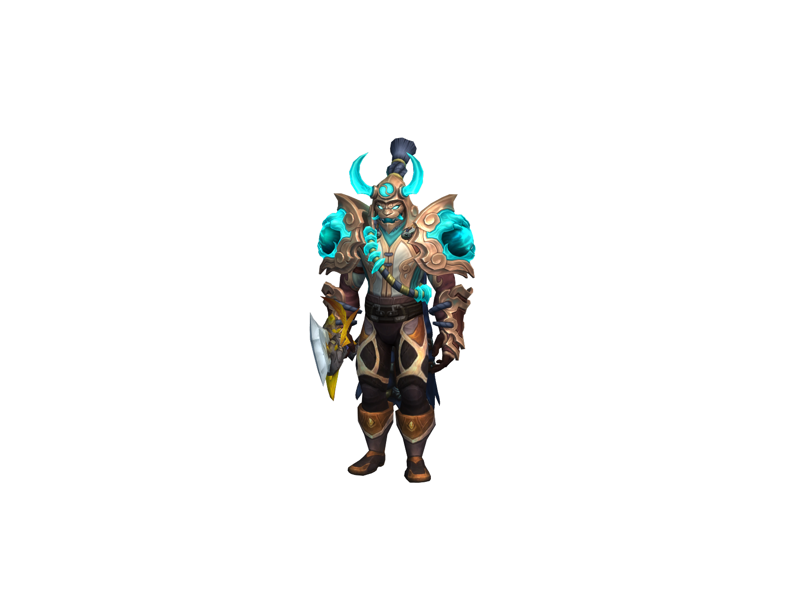 Monxs 3D character render
