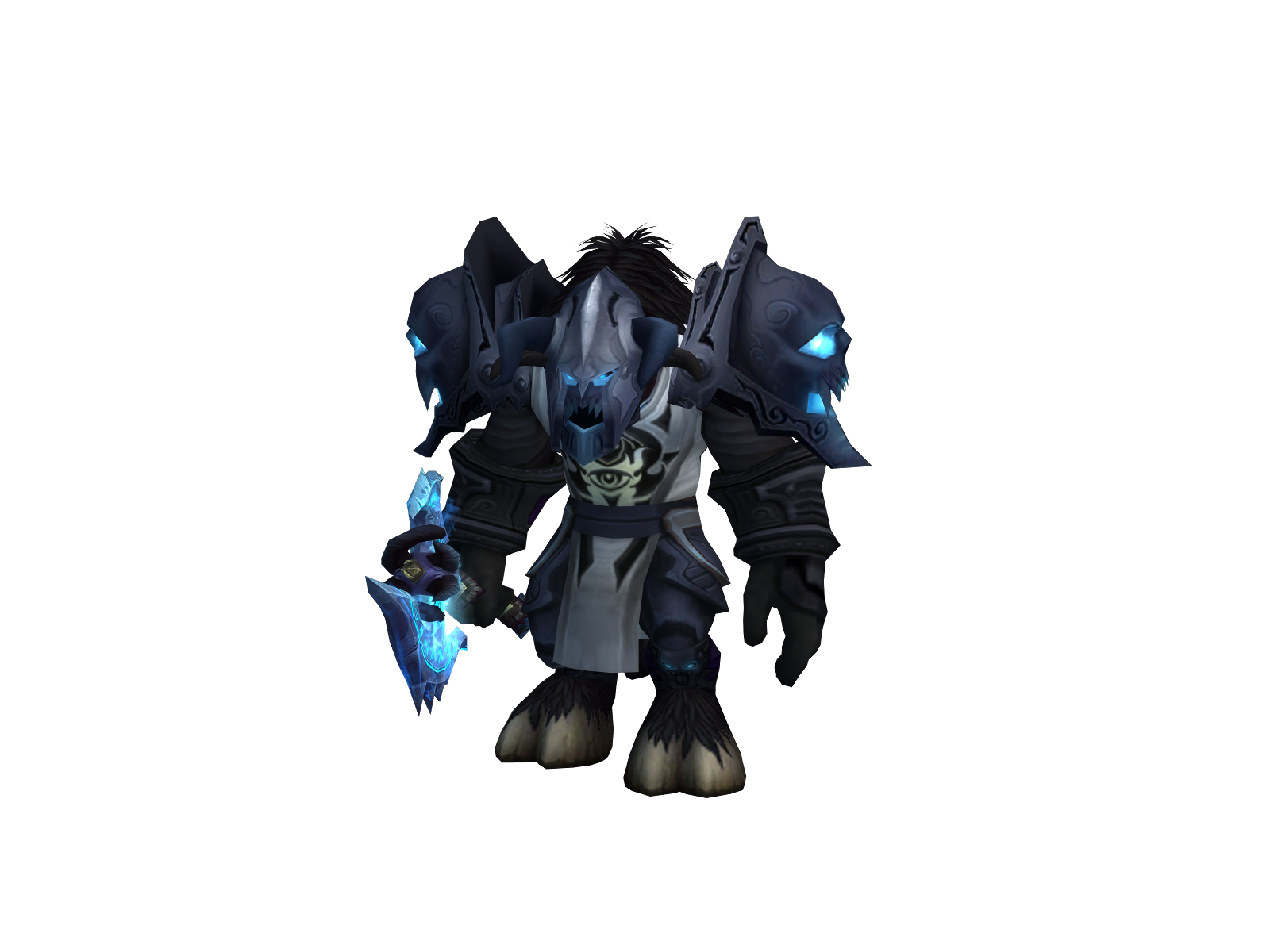 Terookw 3D character render