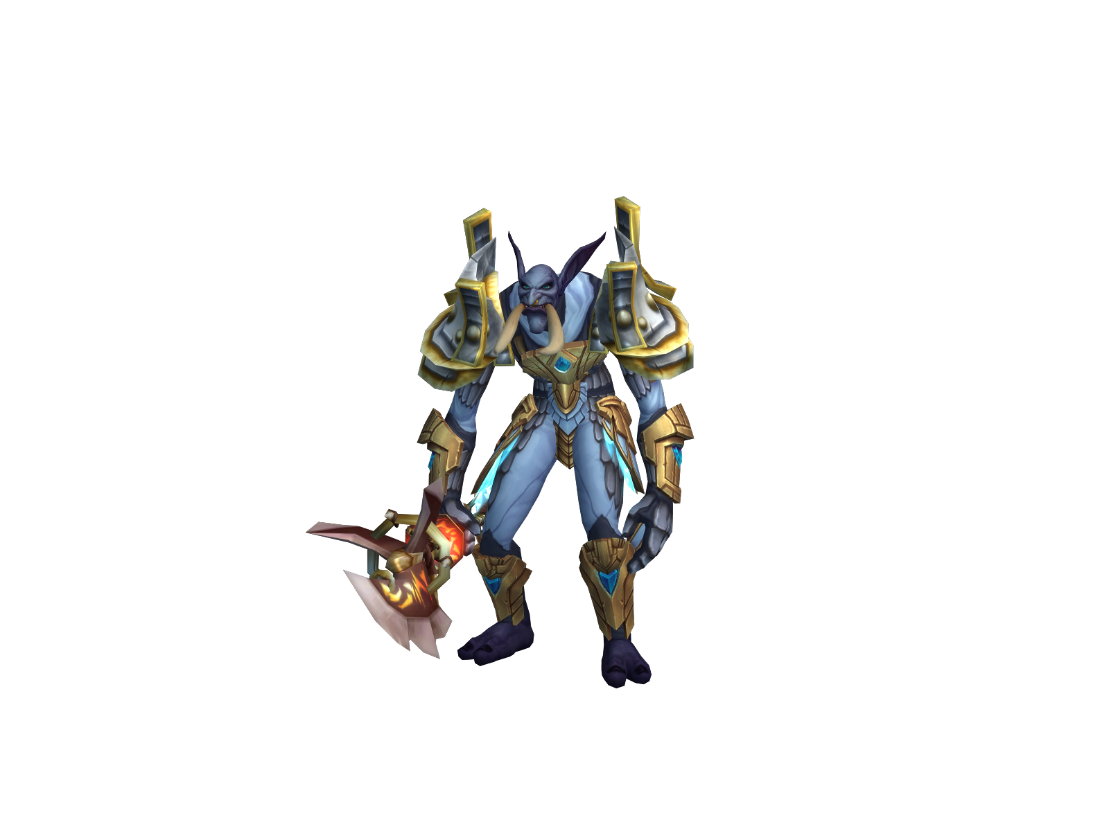 Agoon 3D character render