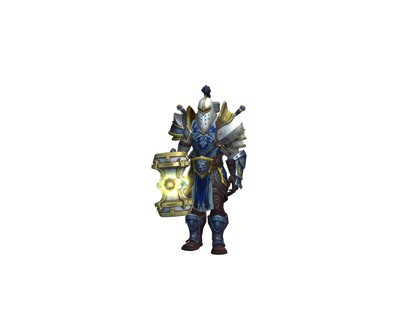Sillvan 3D character render