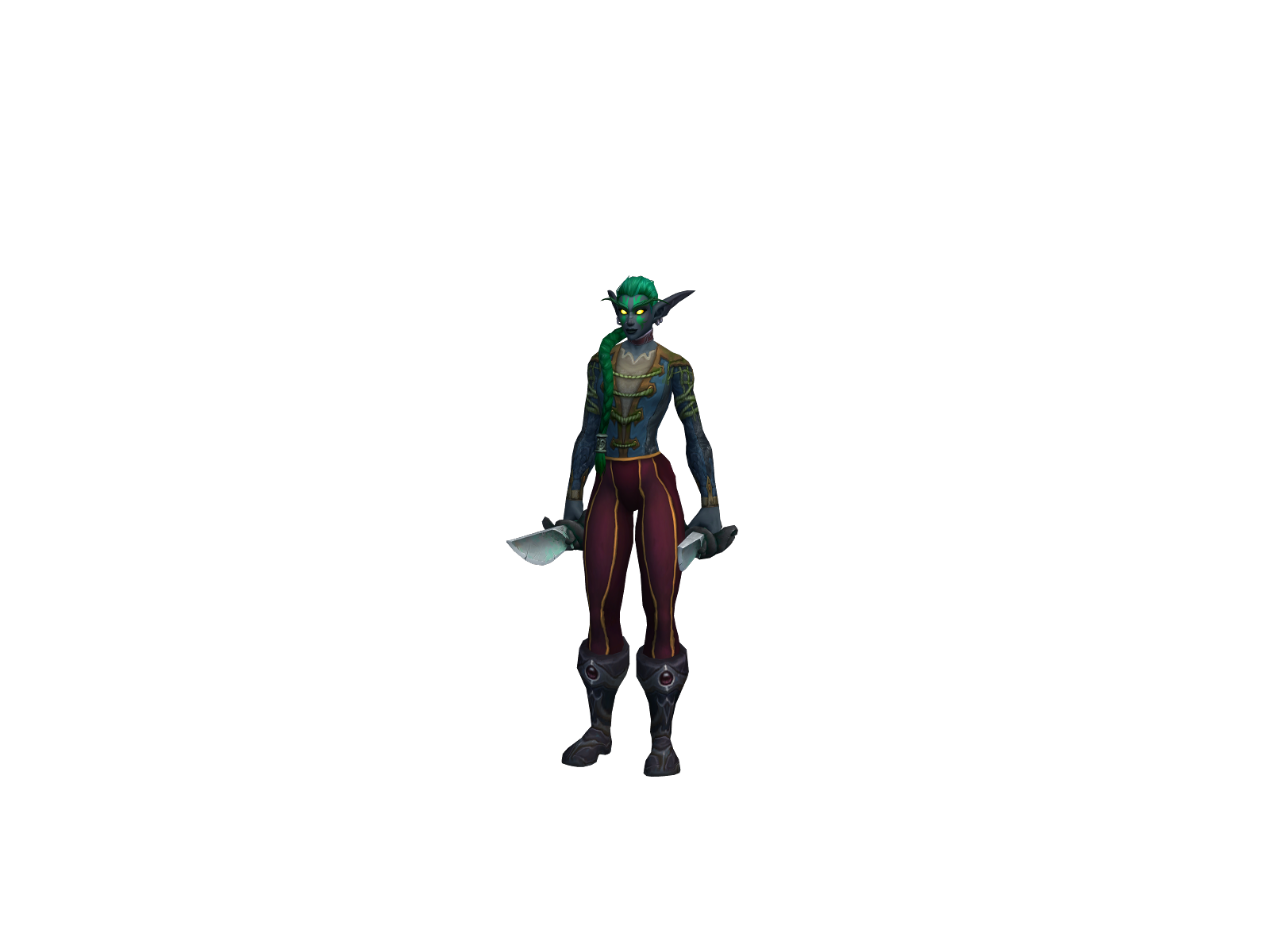 Creyel 3D character render