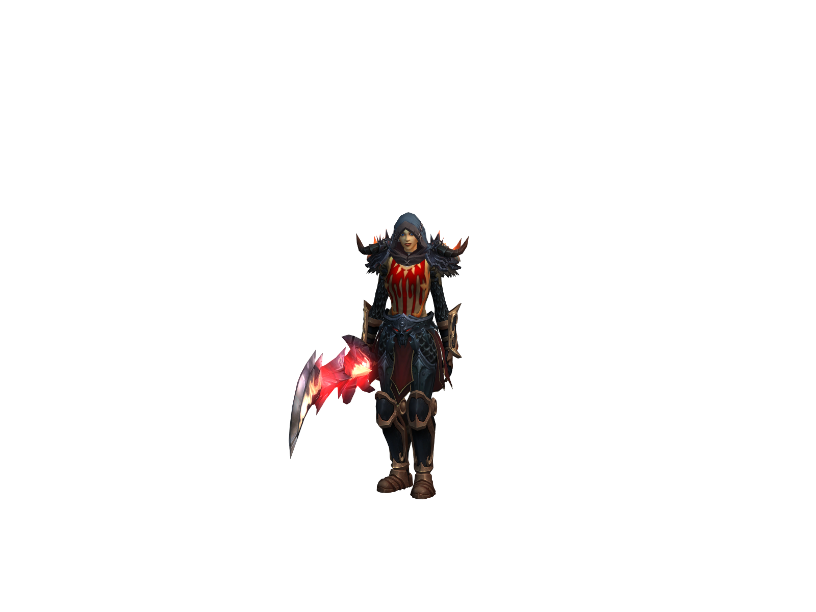 Shènx 3D character render