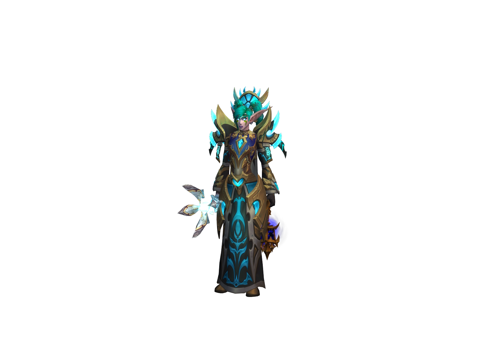 Tikenium 3D character render