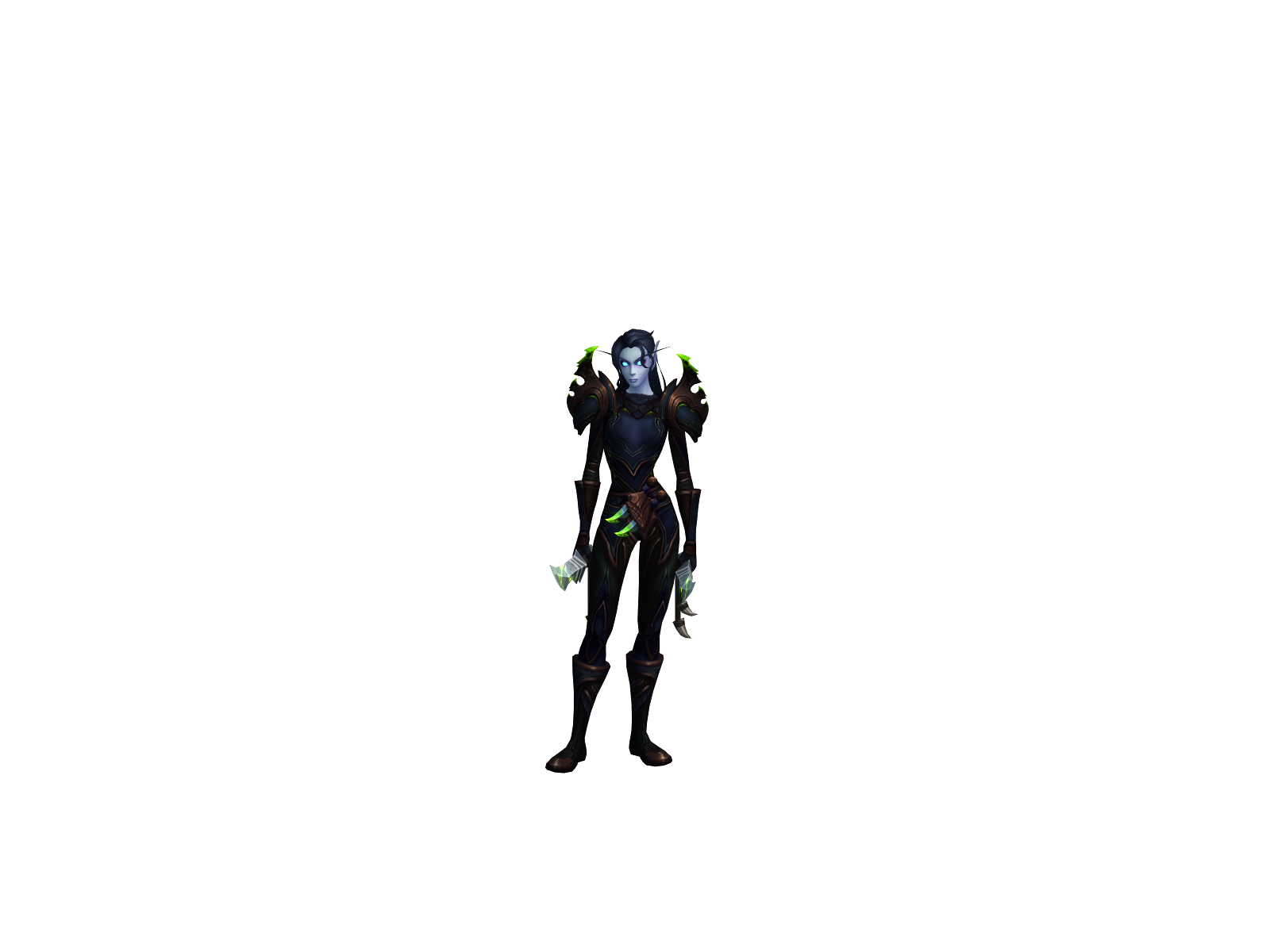 Villana 3D character render