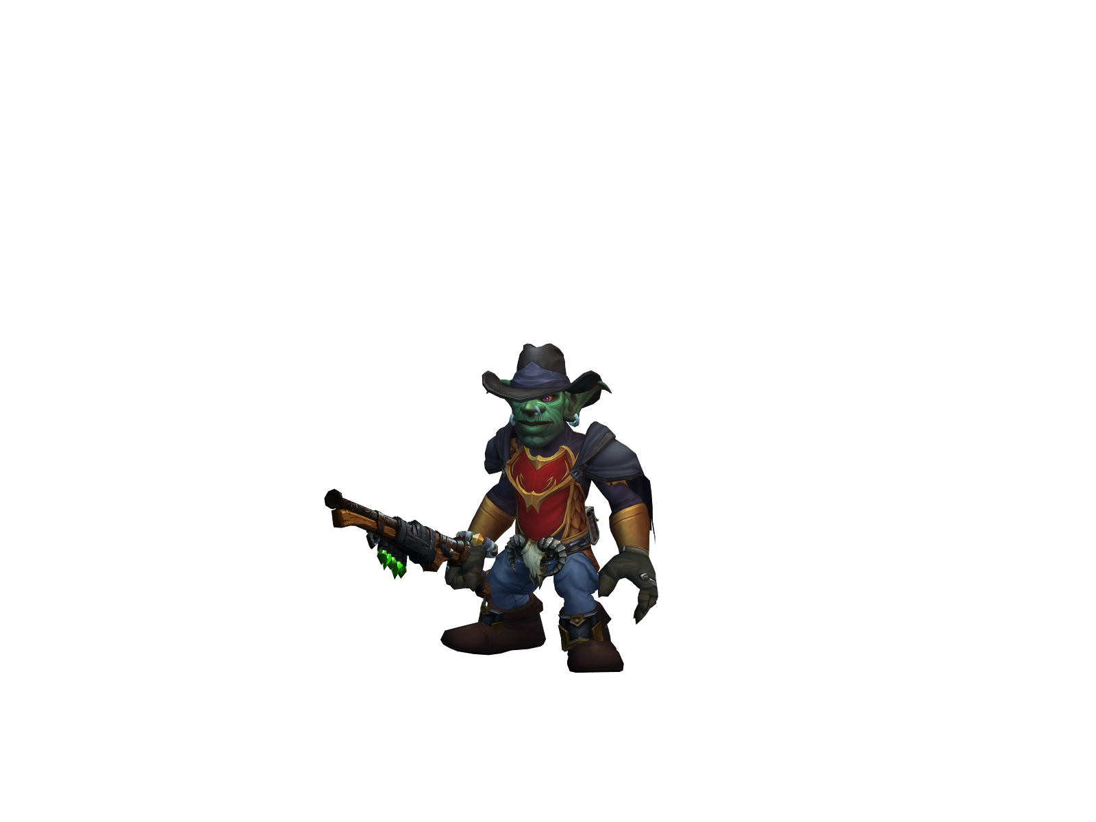 Croné 3D character render