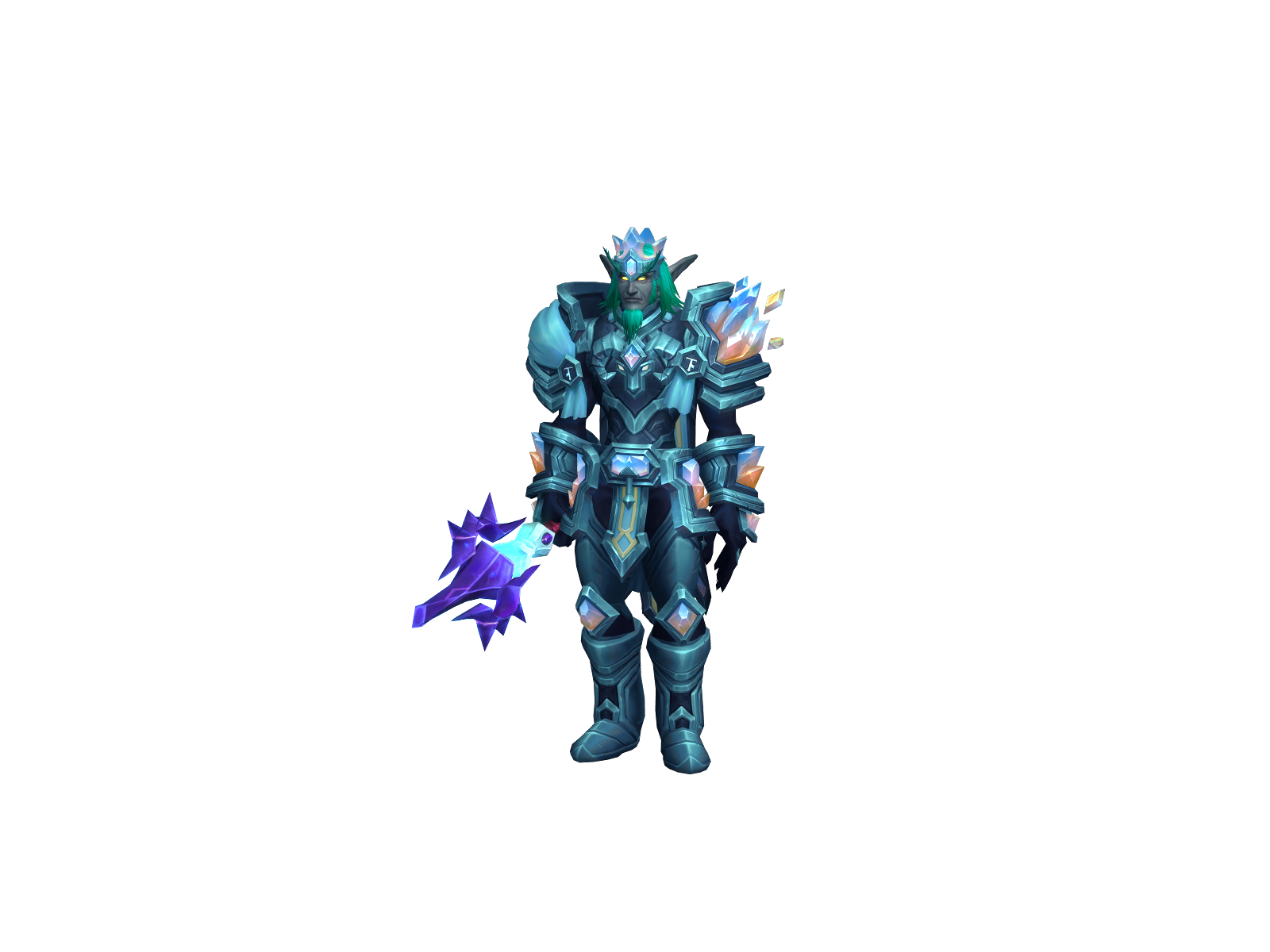 Nightware 3D character render