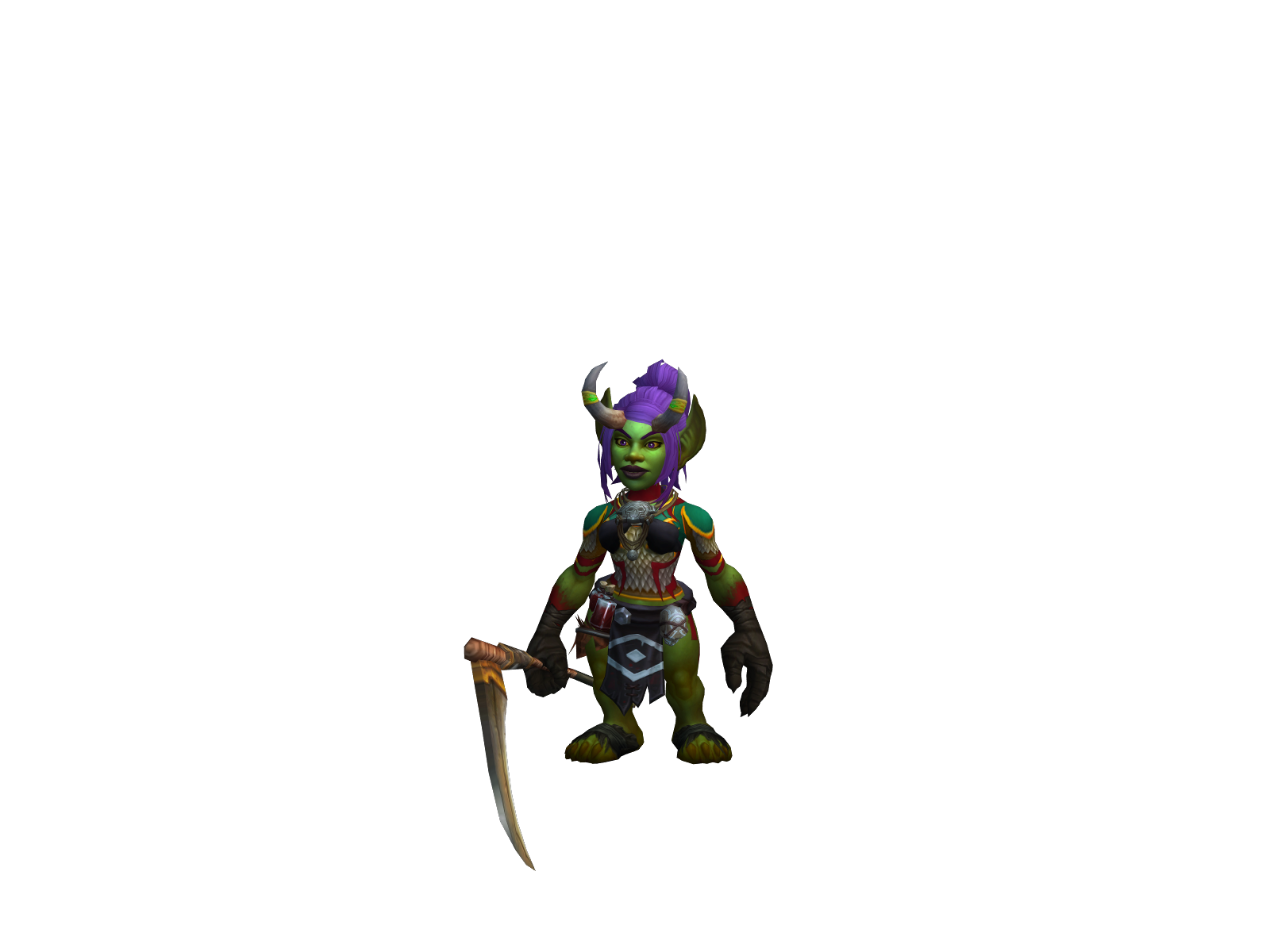 Maggiie 3D character render