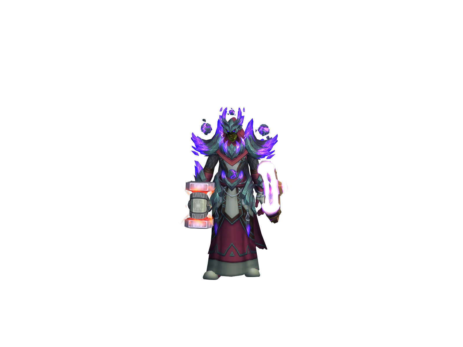 Brodator 3D character render