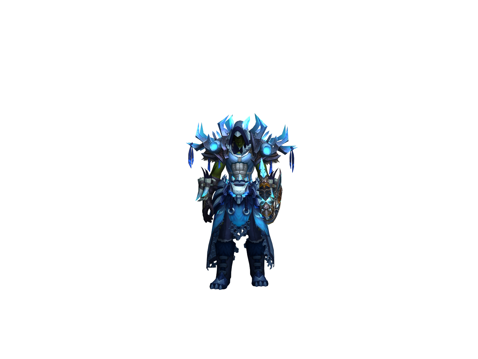 Tørack 3D character render