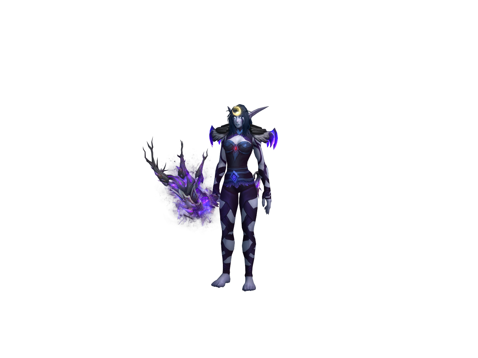 Elunaria 3D character render