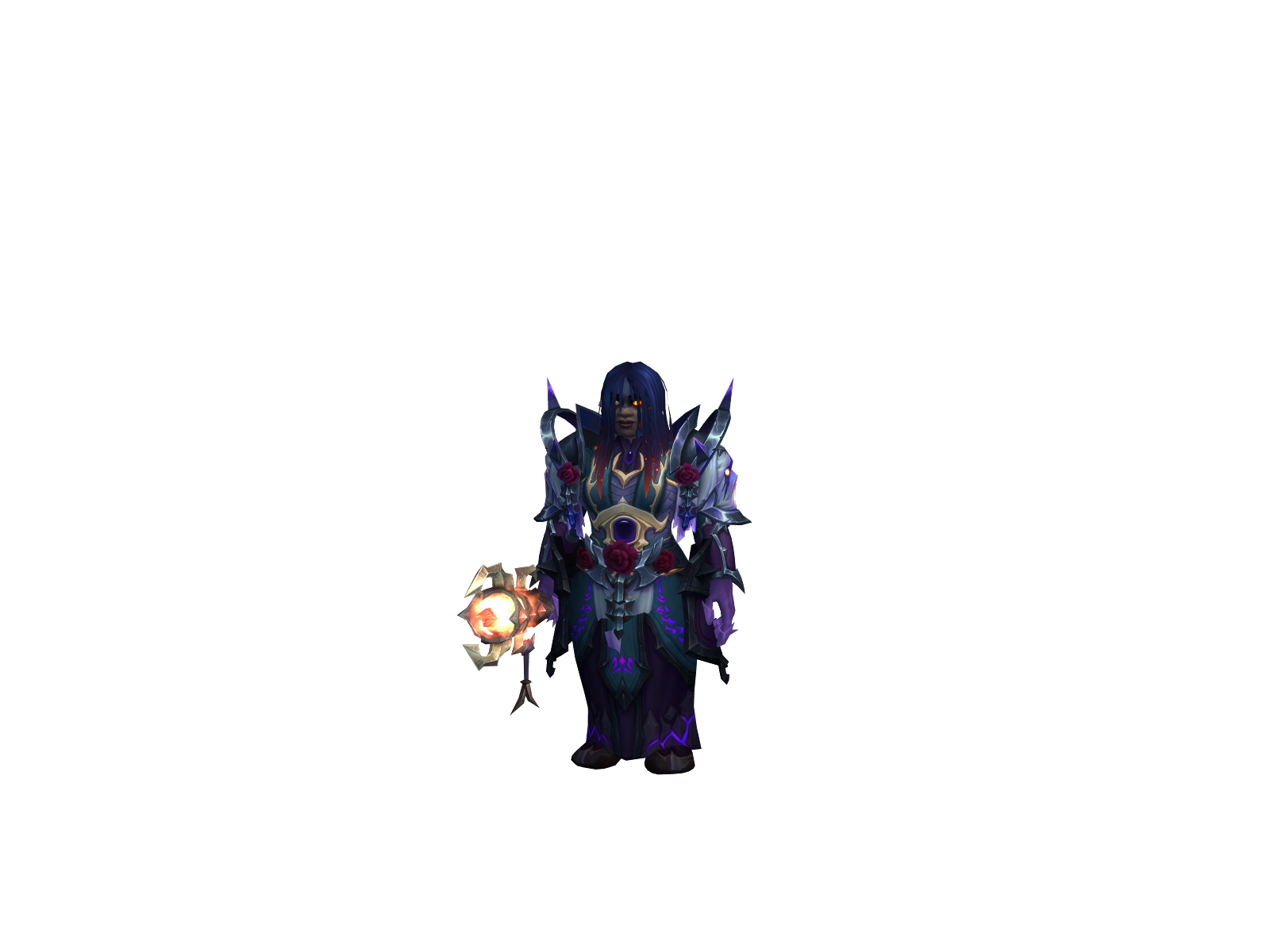 Brochete 3D character render