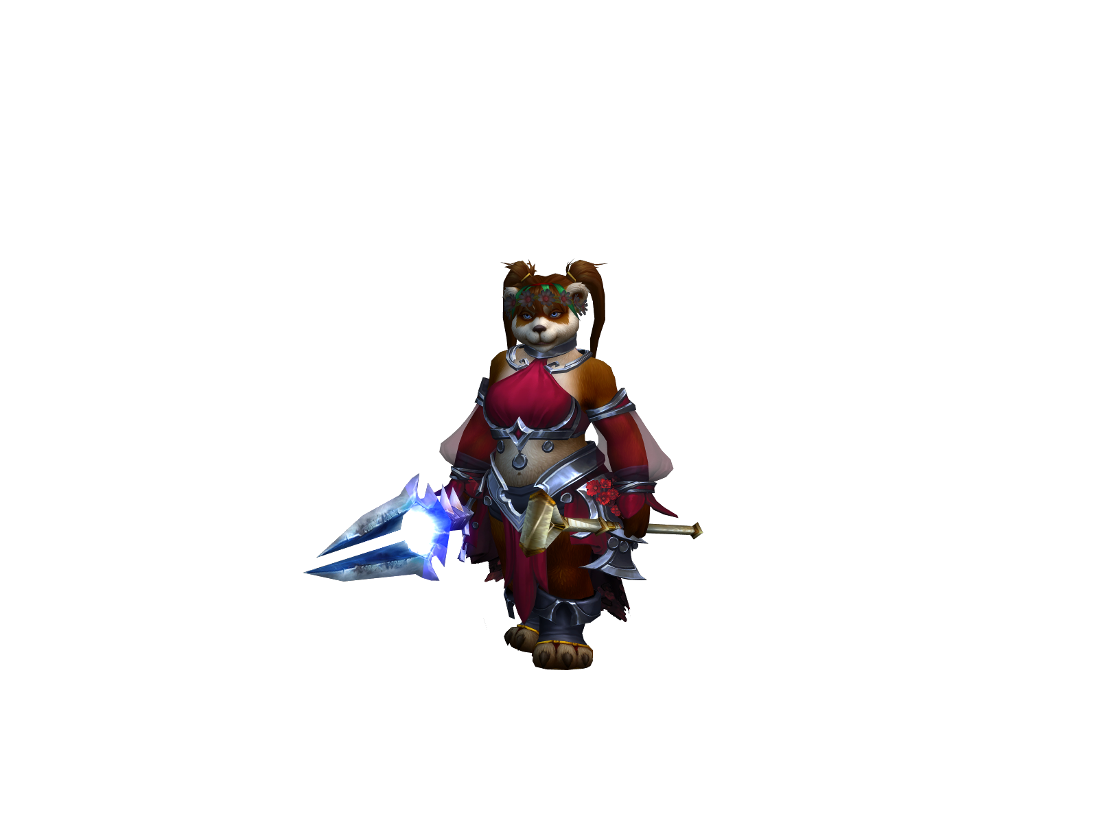 Tamaruu 3D character render