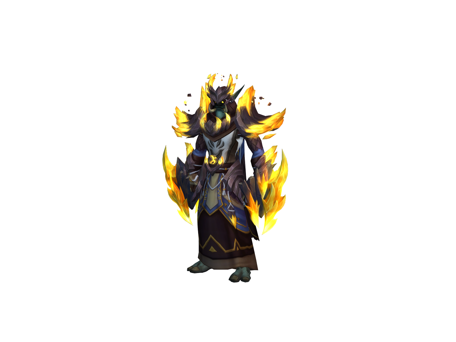 Xeven 3D character render