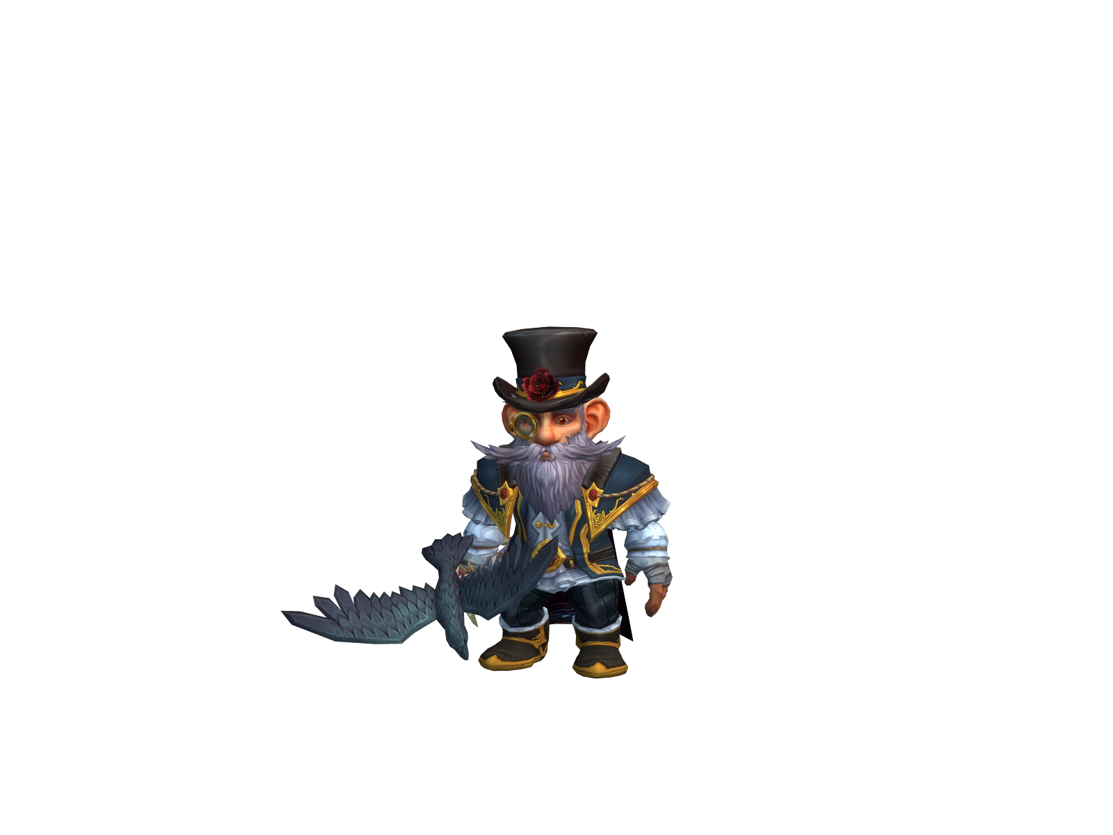 Ptitminus 3D character render