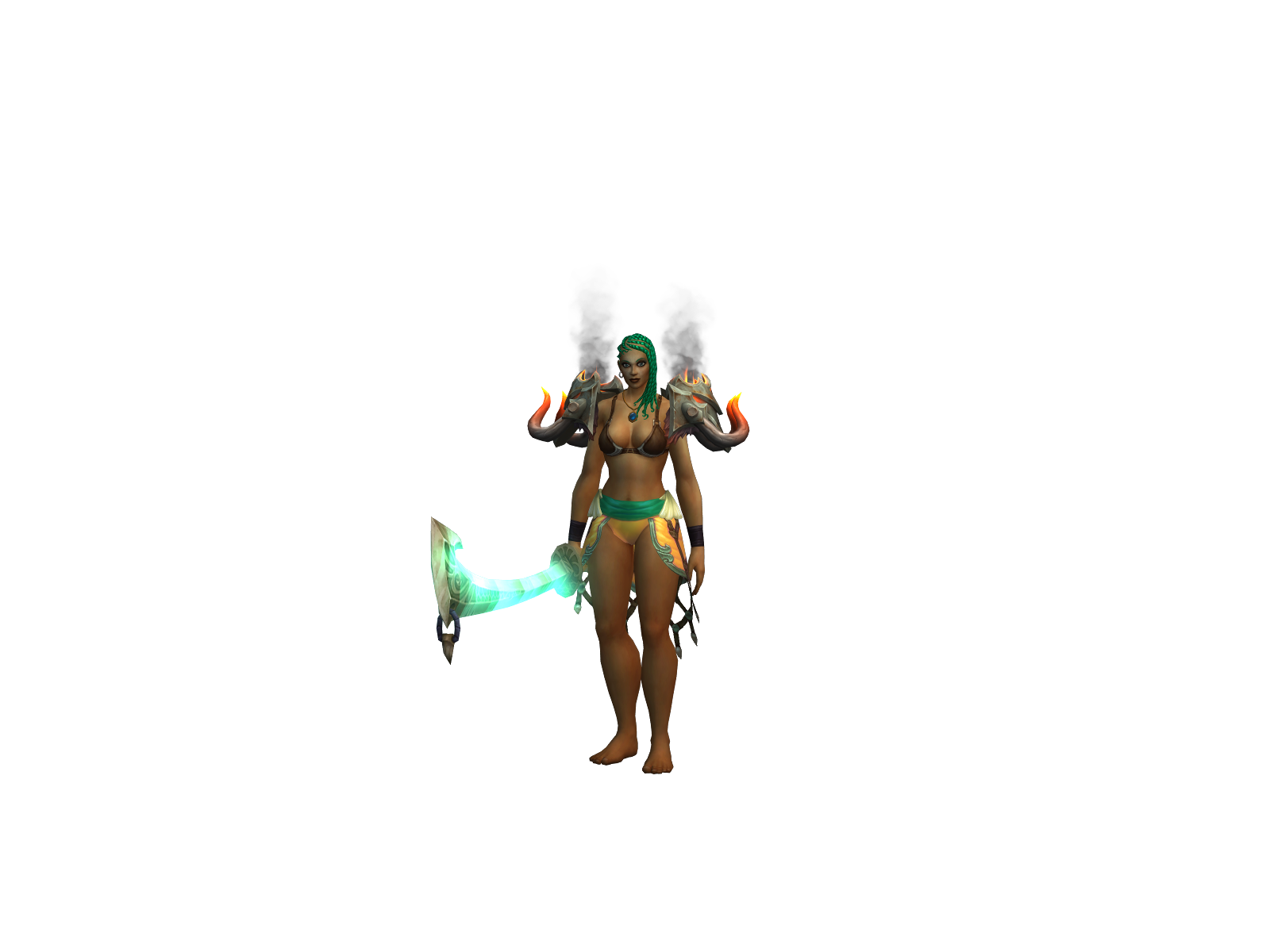 Youaredead 3D character render