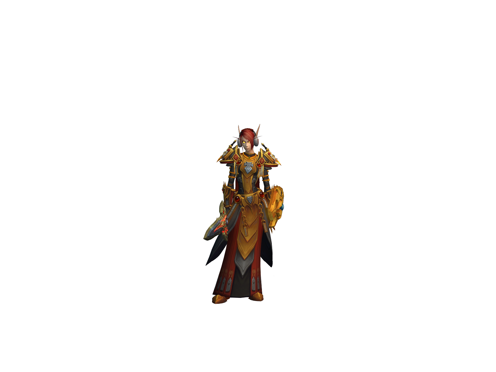 Nadriéla 3D character render