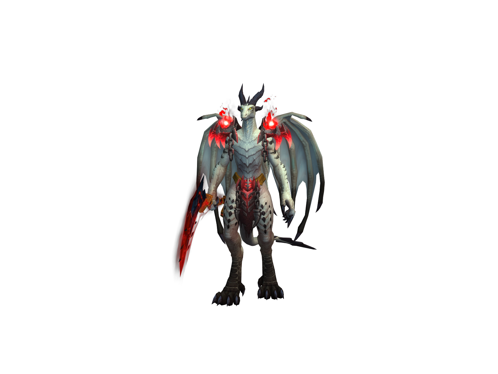 Chauderrière 3D character render
