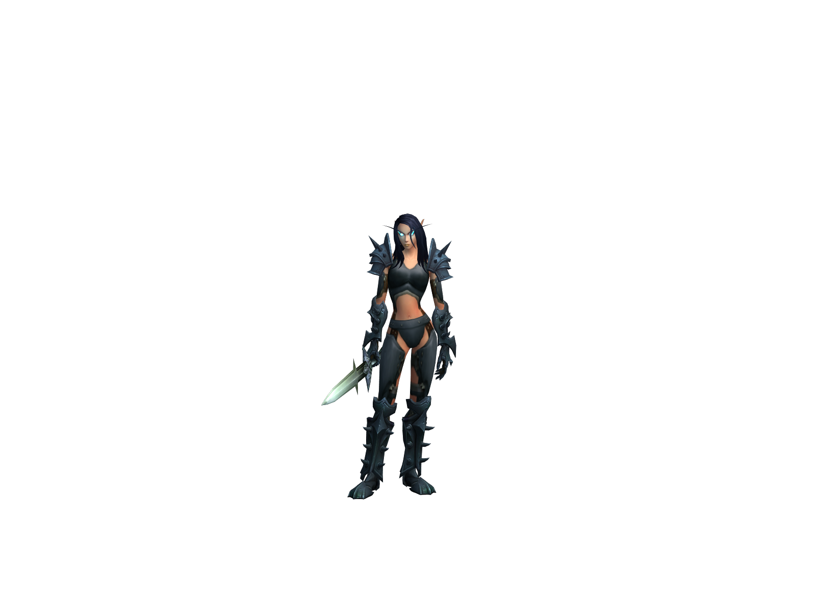 Guerre 3D character render