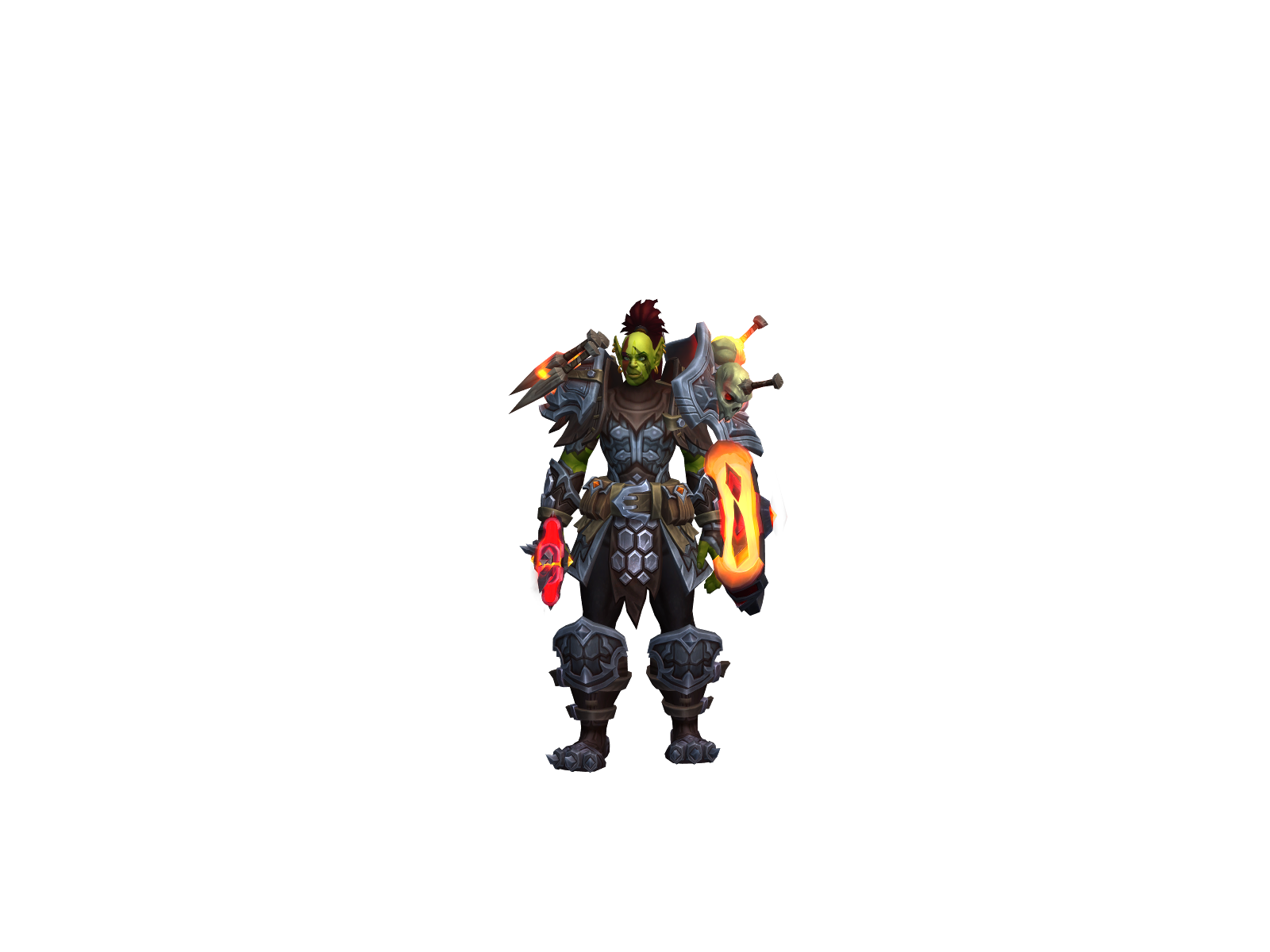 Sylkaz 3D character render