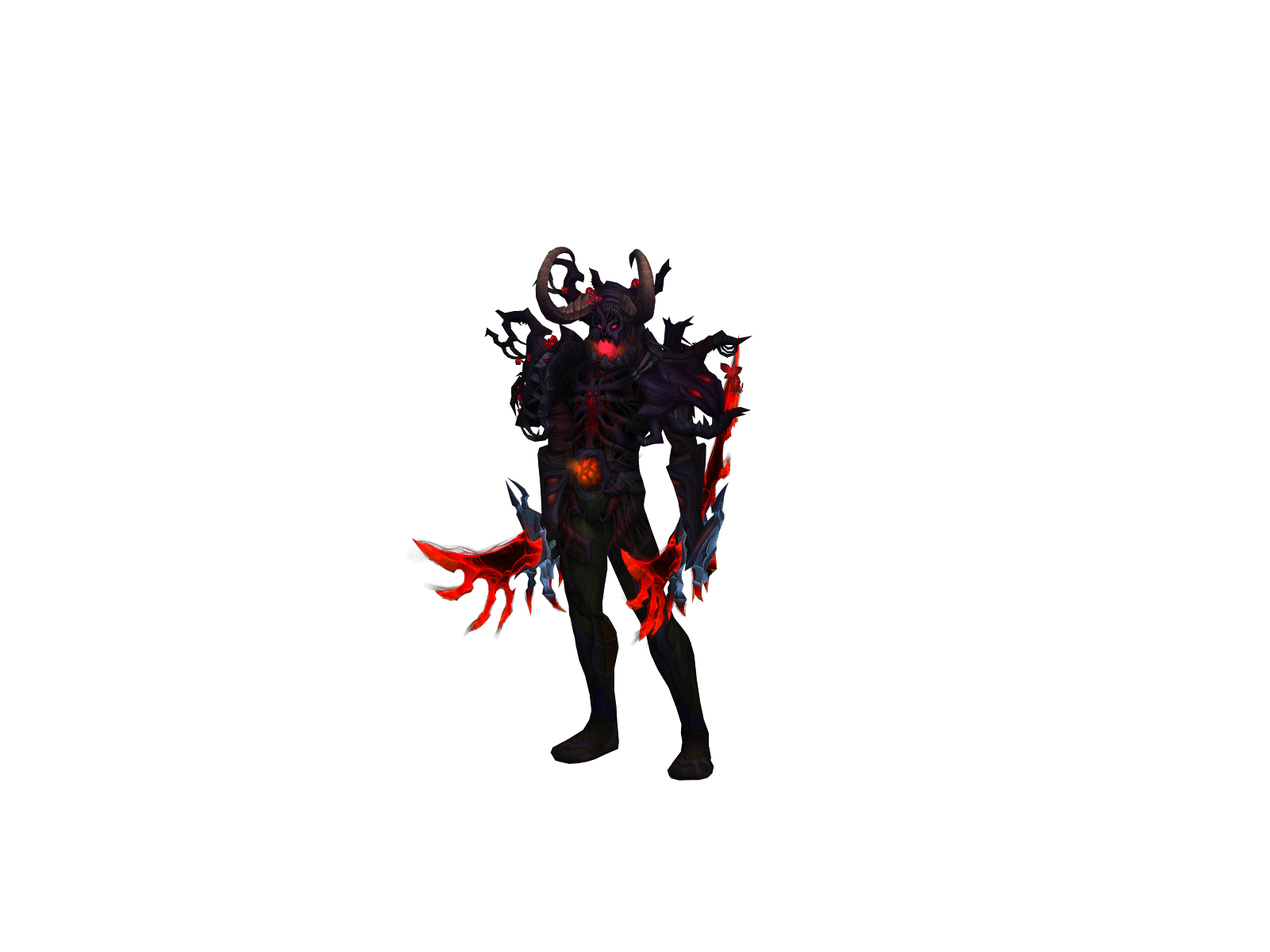 Whiteillidan 3D character render