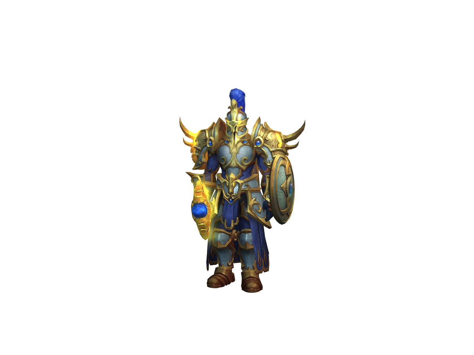 Prétoriàn 3D character render