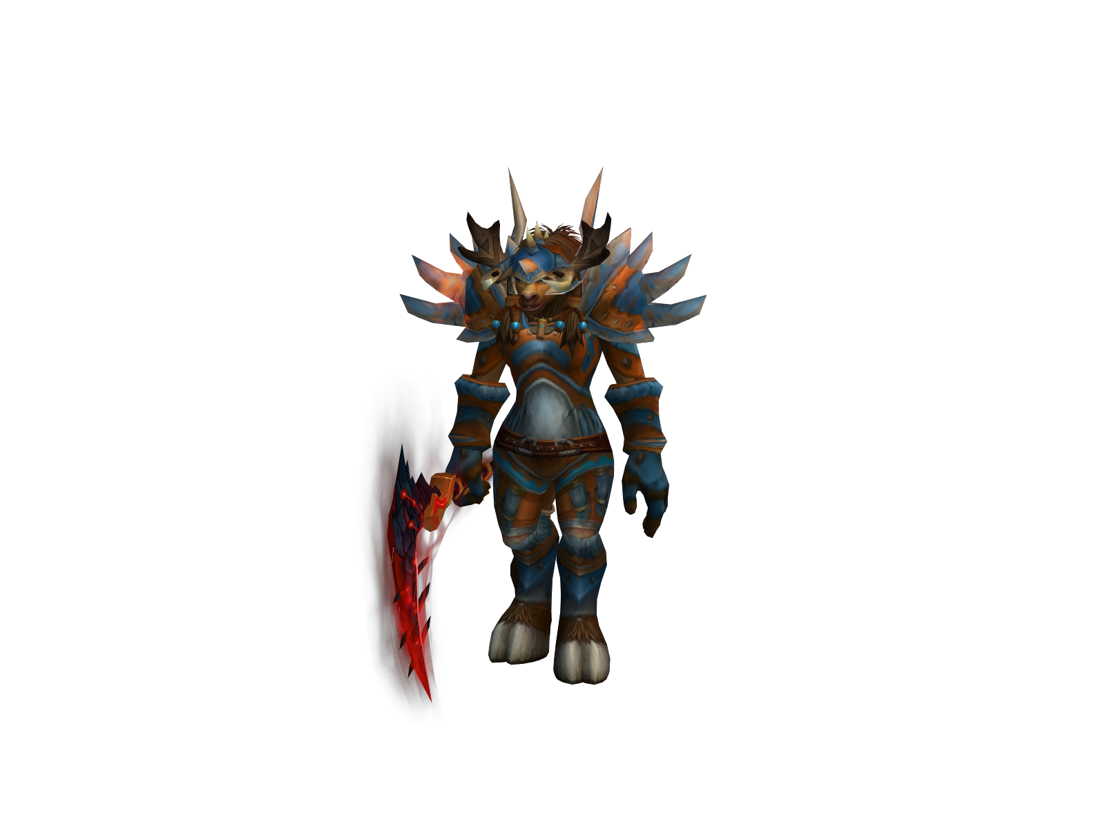 Suprachybre 3D character render