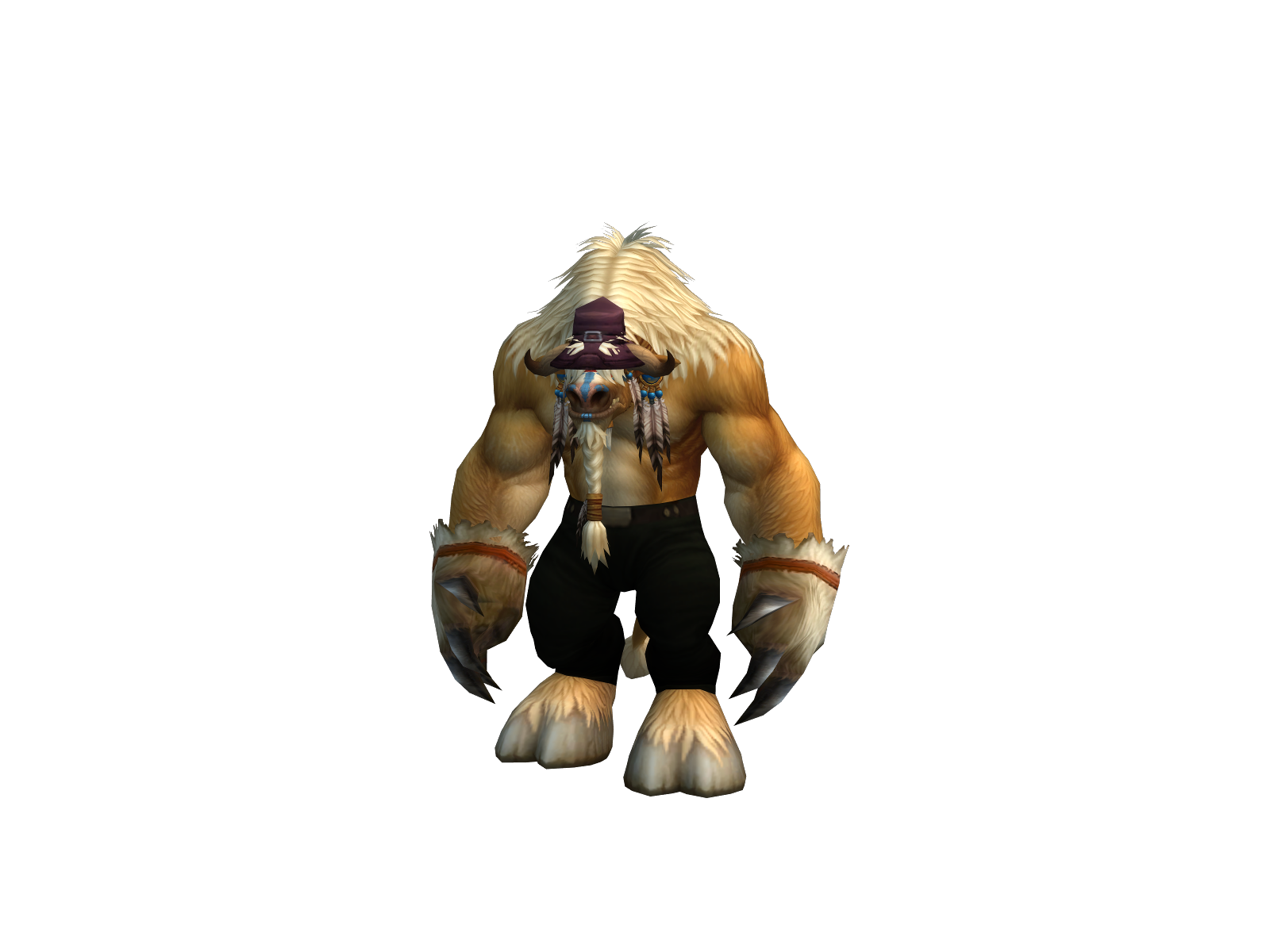 Plumesage 3D character render