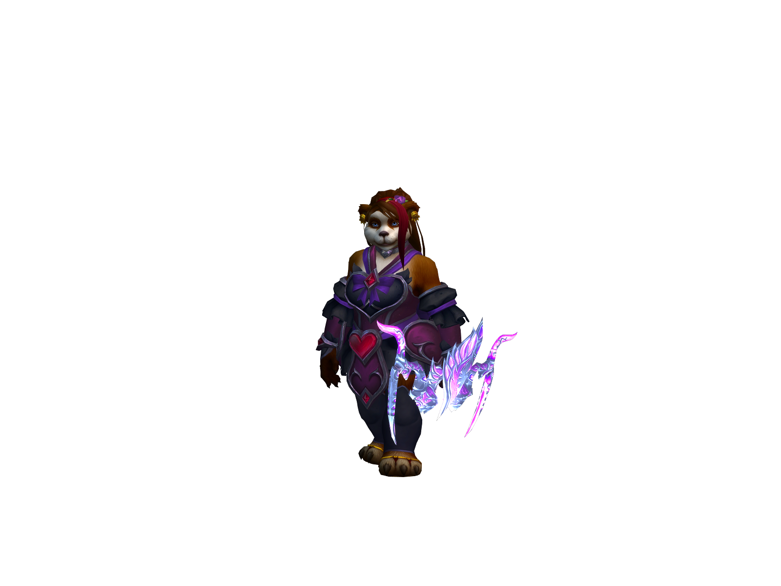 Auralune 3D character render
