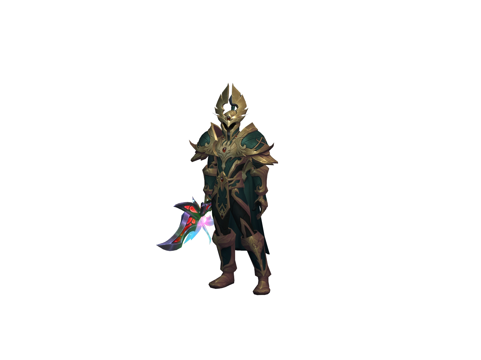 Strix 3D character render