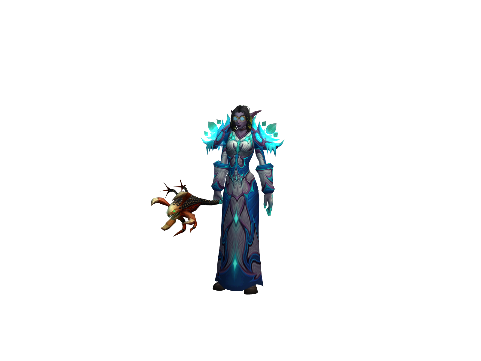 Dewbie 3D character render