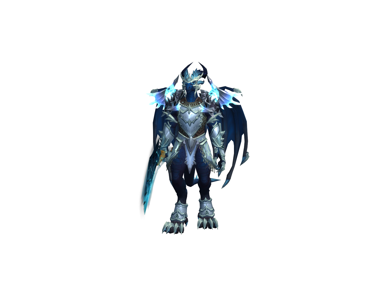 Daracthyr 3D character render