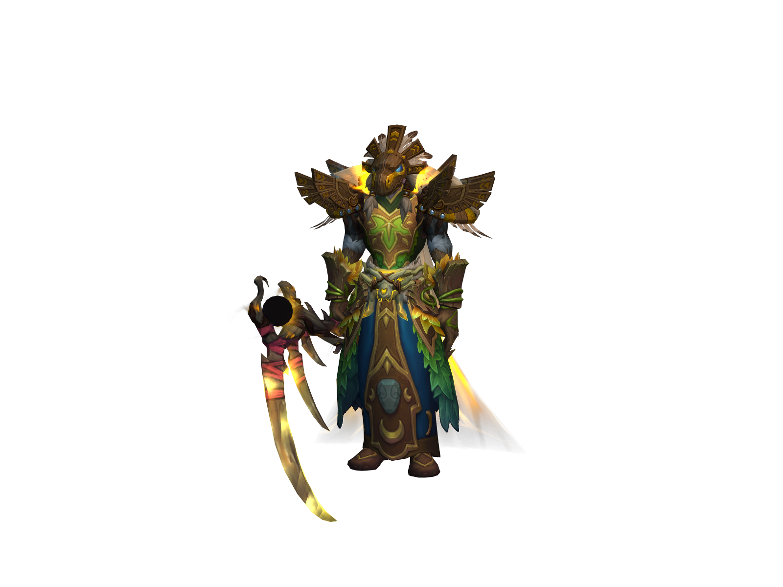 Morrtem 3D character render