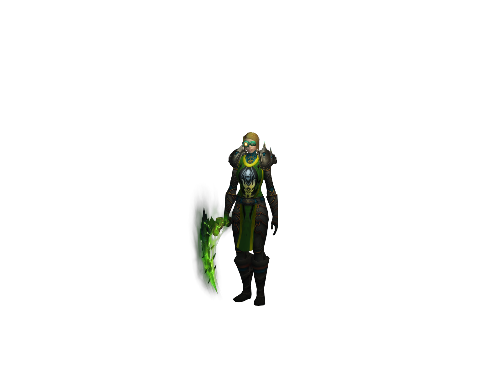 Sunyis 3D character render