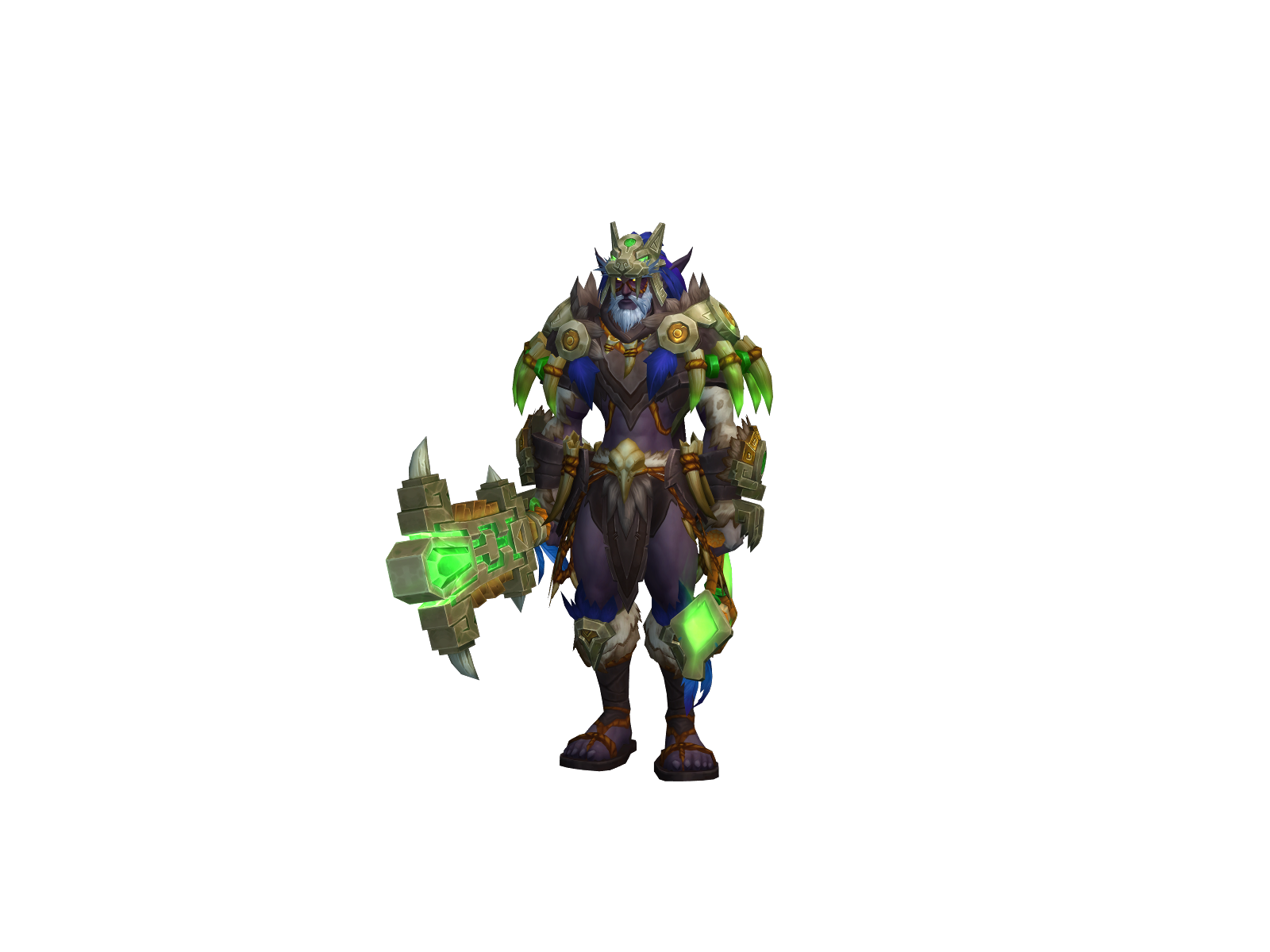 Kátrányosfül 3D character render