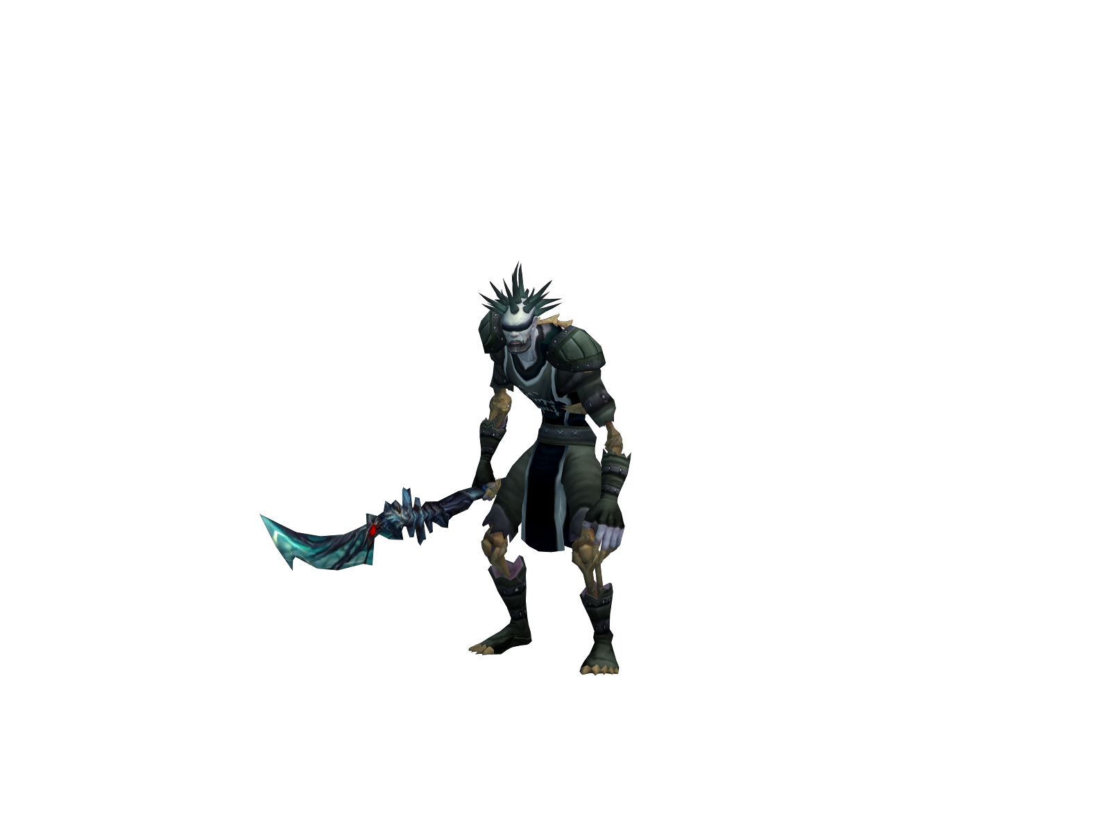 Etrøk 3D character render