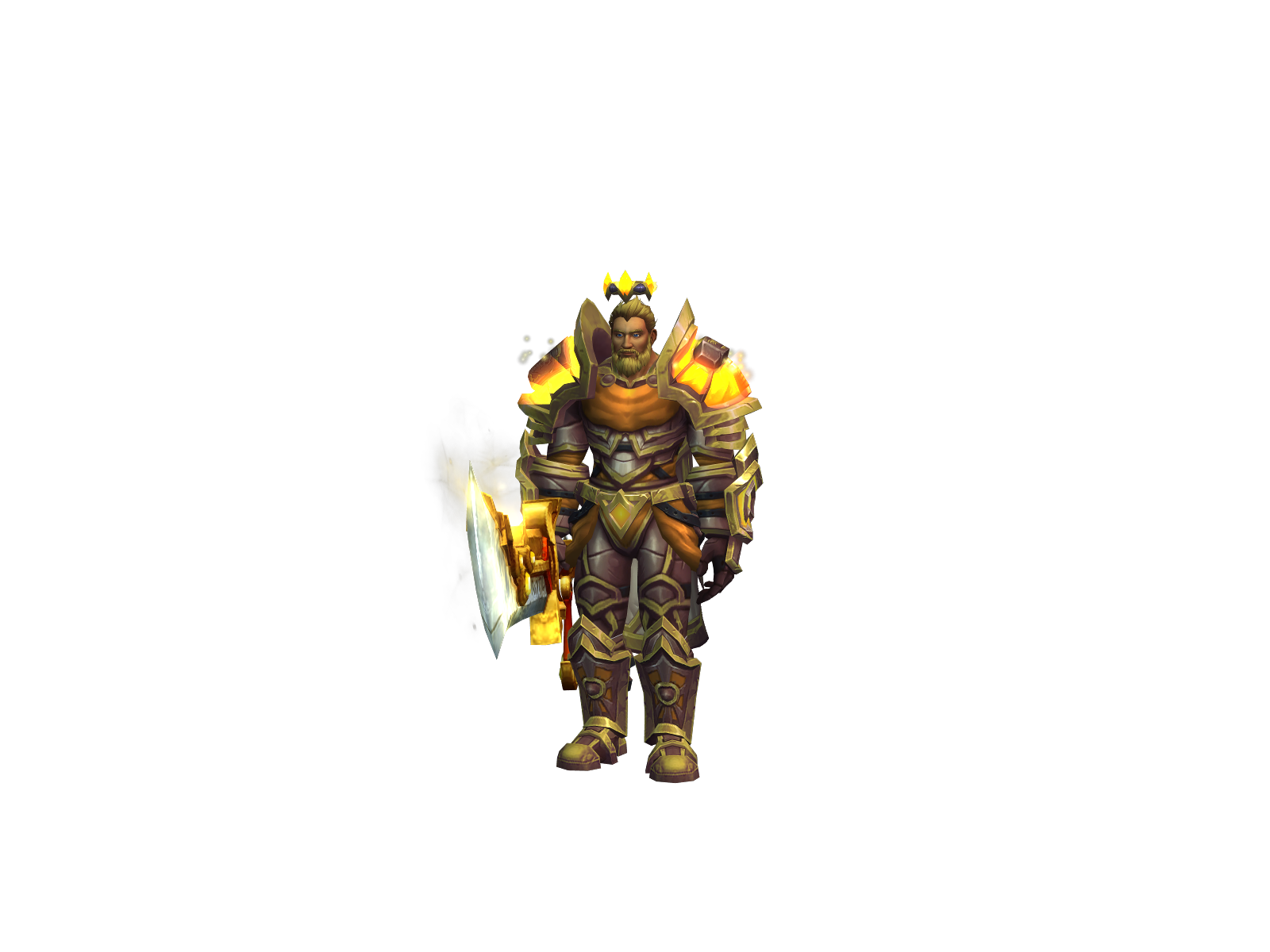 Tradon 3D character render